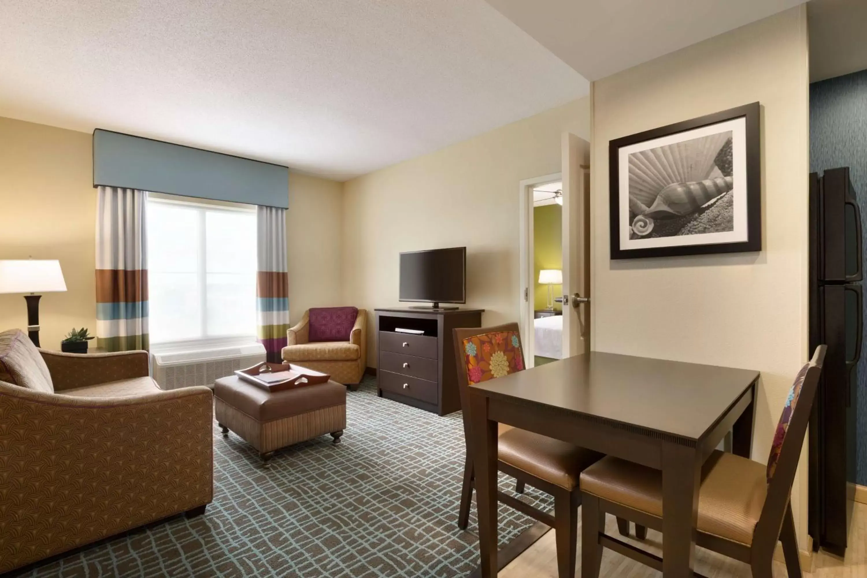 Bedroom, Seating Area in Homewood Suites Fort Myers Airport - FGCU