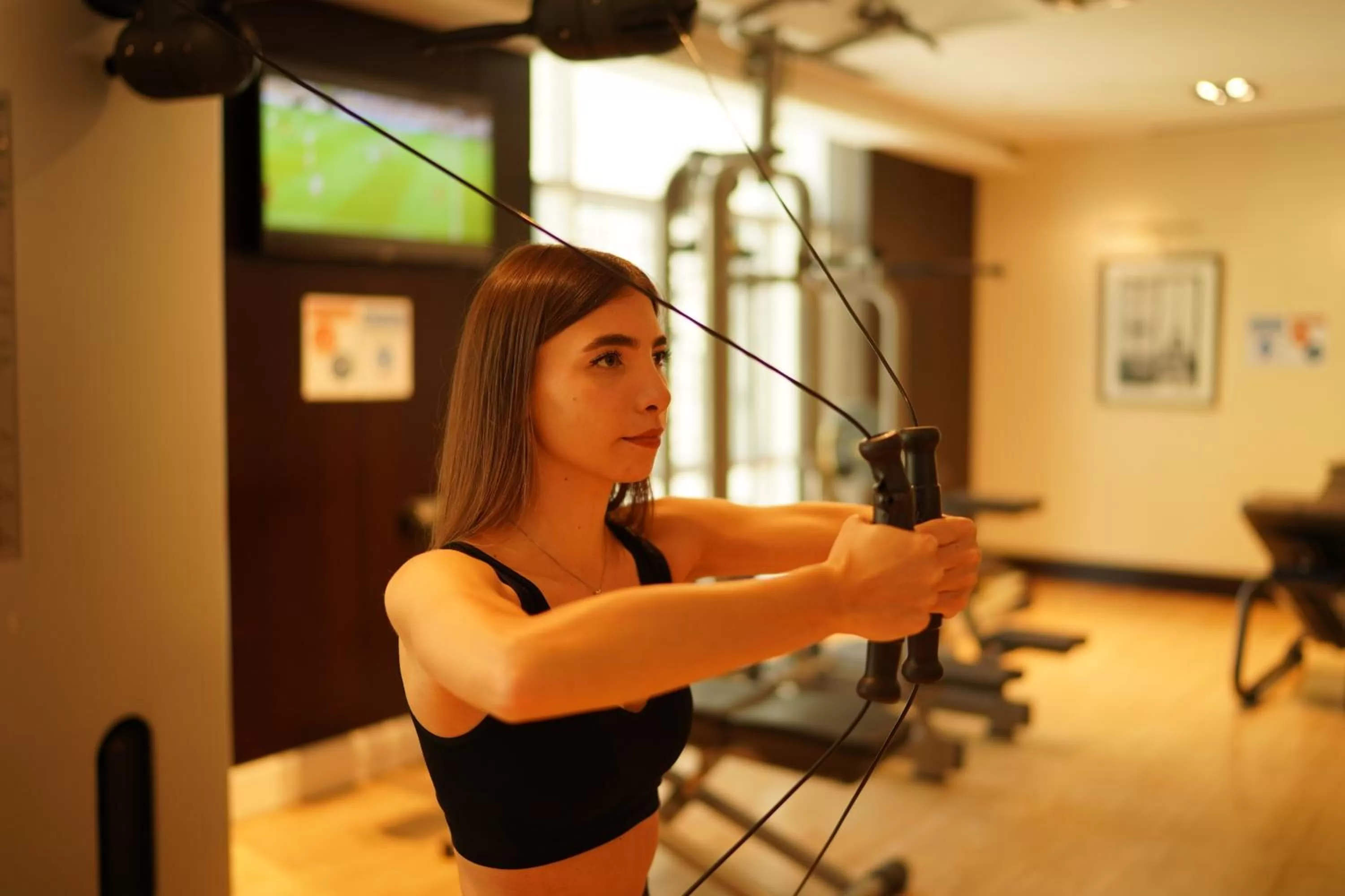 Fitness centre/facilities in Ramada by Wyndham Downtown Dubai