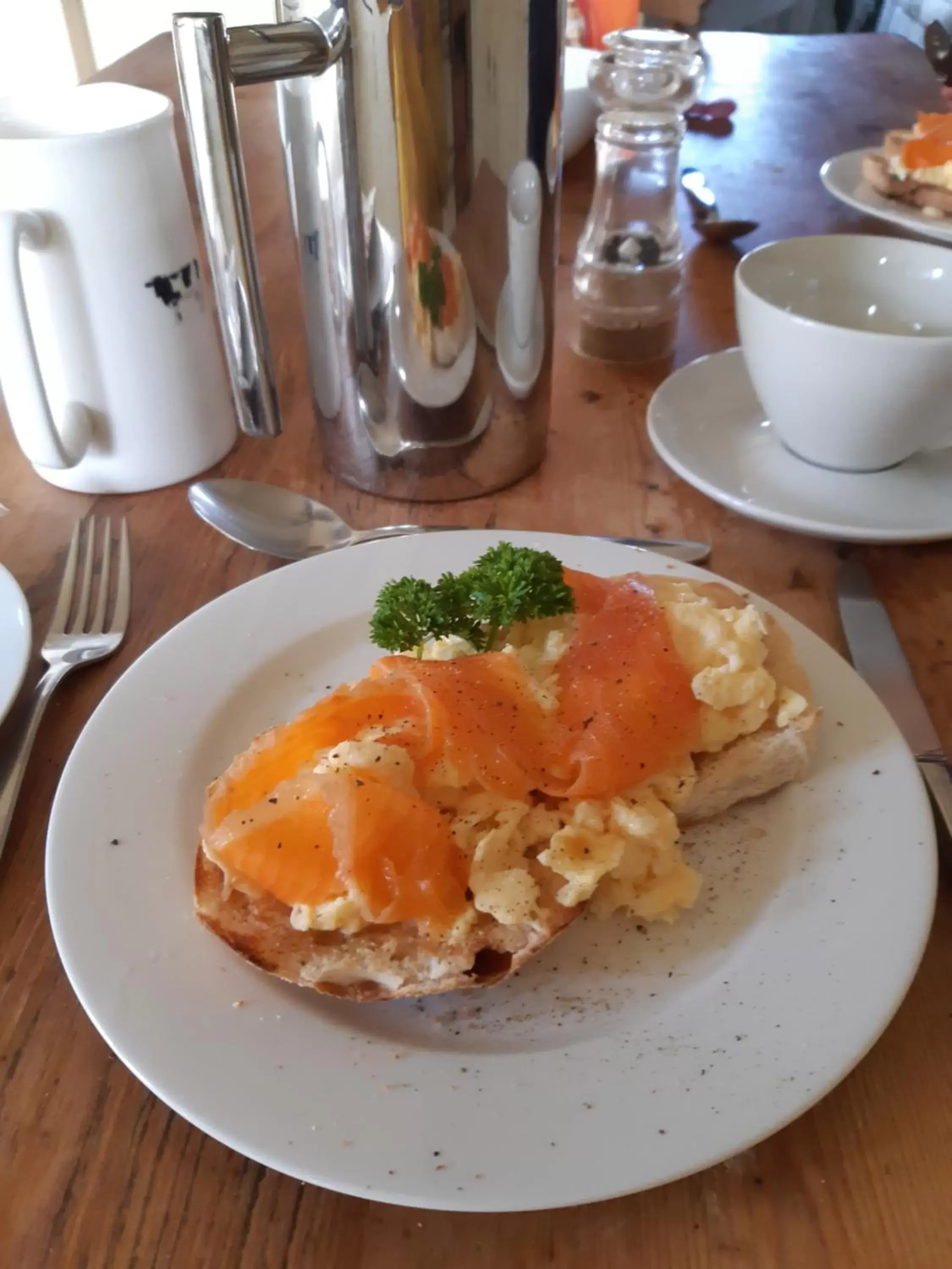 Coffee/tea facilities, Food in Woodlands Cottage Farm