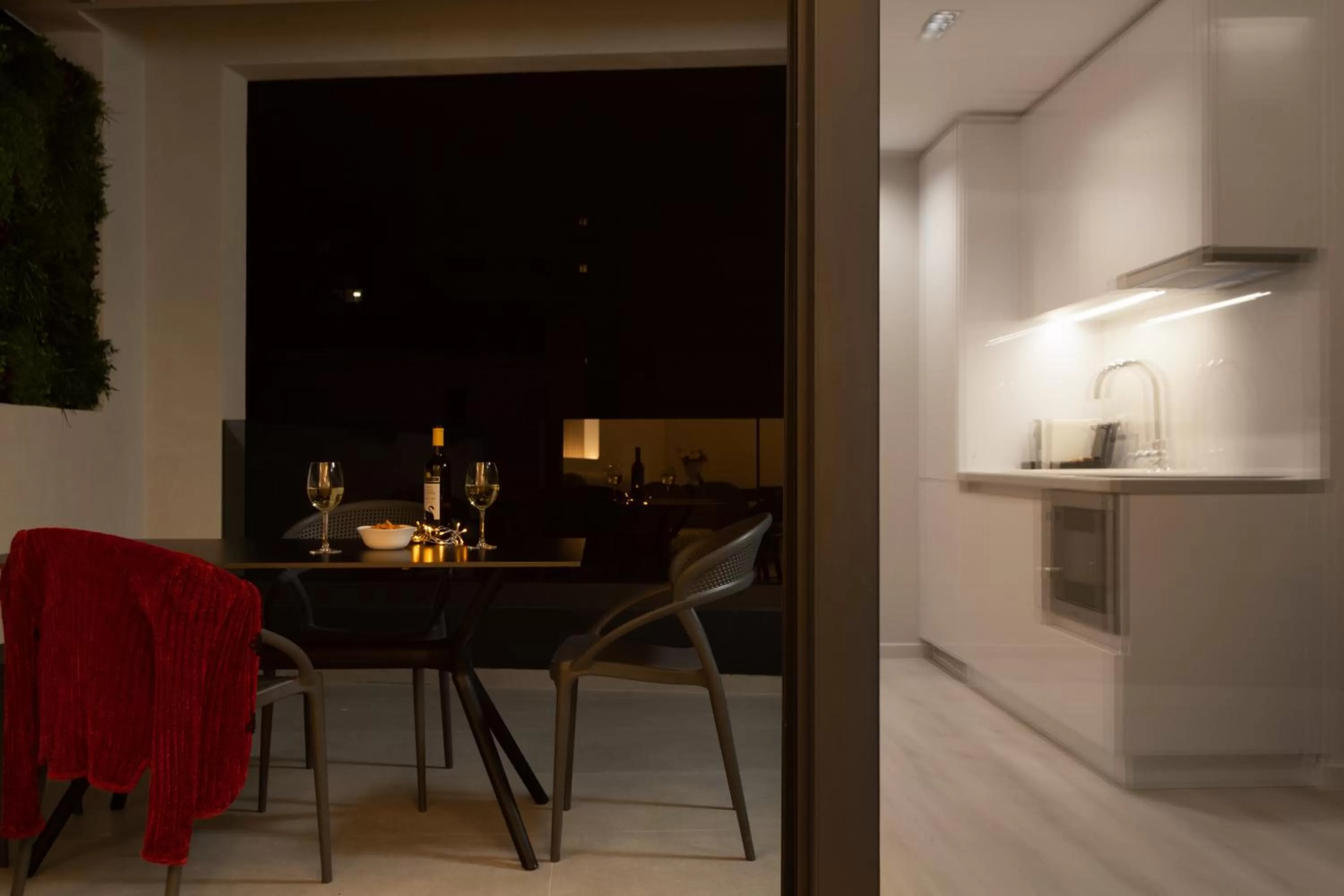 Balcony/Terrace in Incanto Boutique Suites - Neos Kosmos