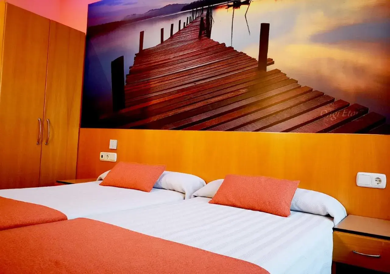 Bedroom, Bed in Hotel Aitana
