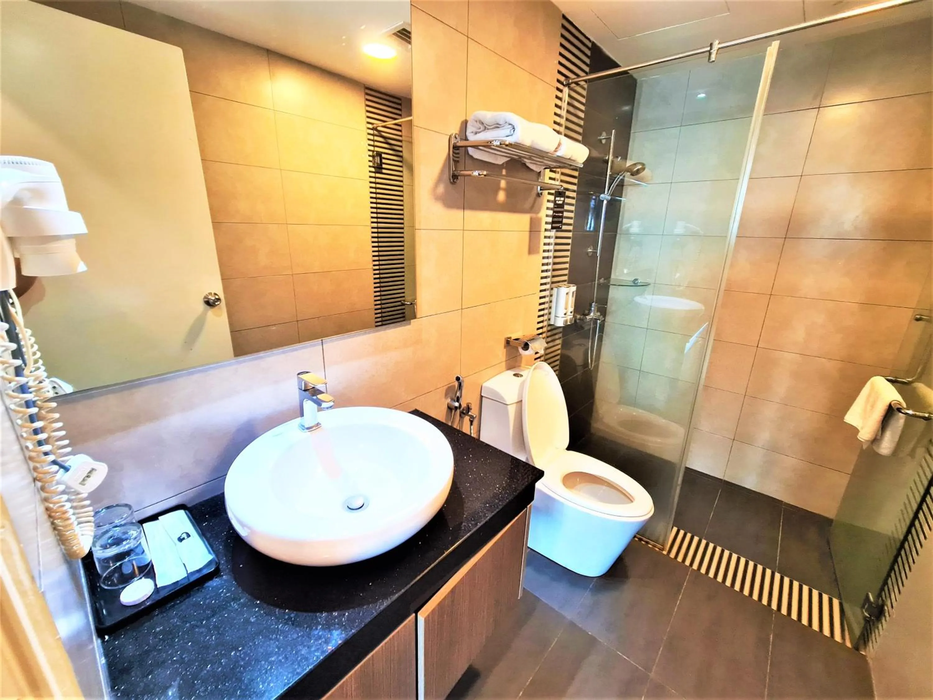 Toilet in Nexus Regency Suites & Hotel