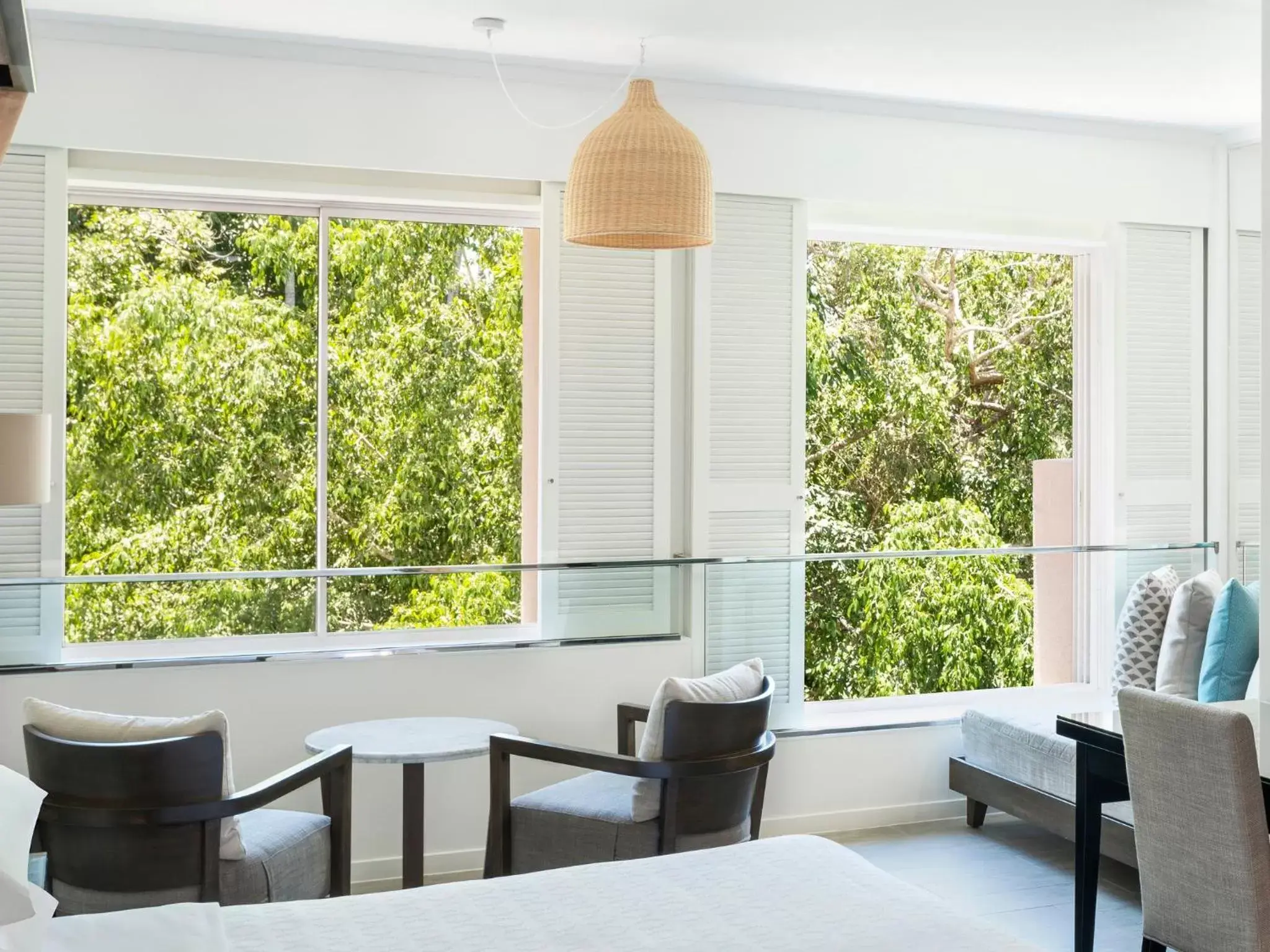 Seating area in Sheraton Grand Mirage Resort, Port Douglas