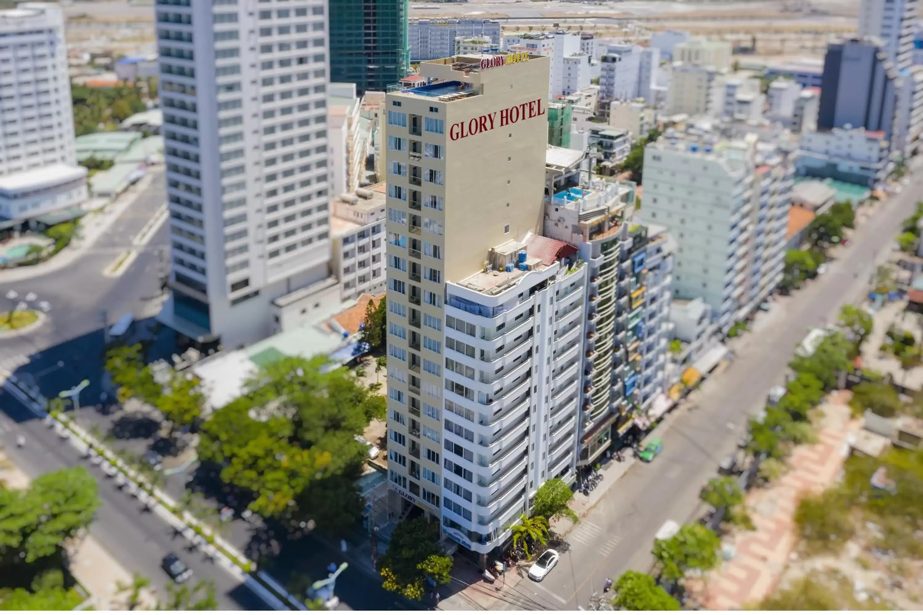 Bird's eye view, Bird's-eye View in Glory Nha Trang Hotel