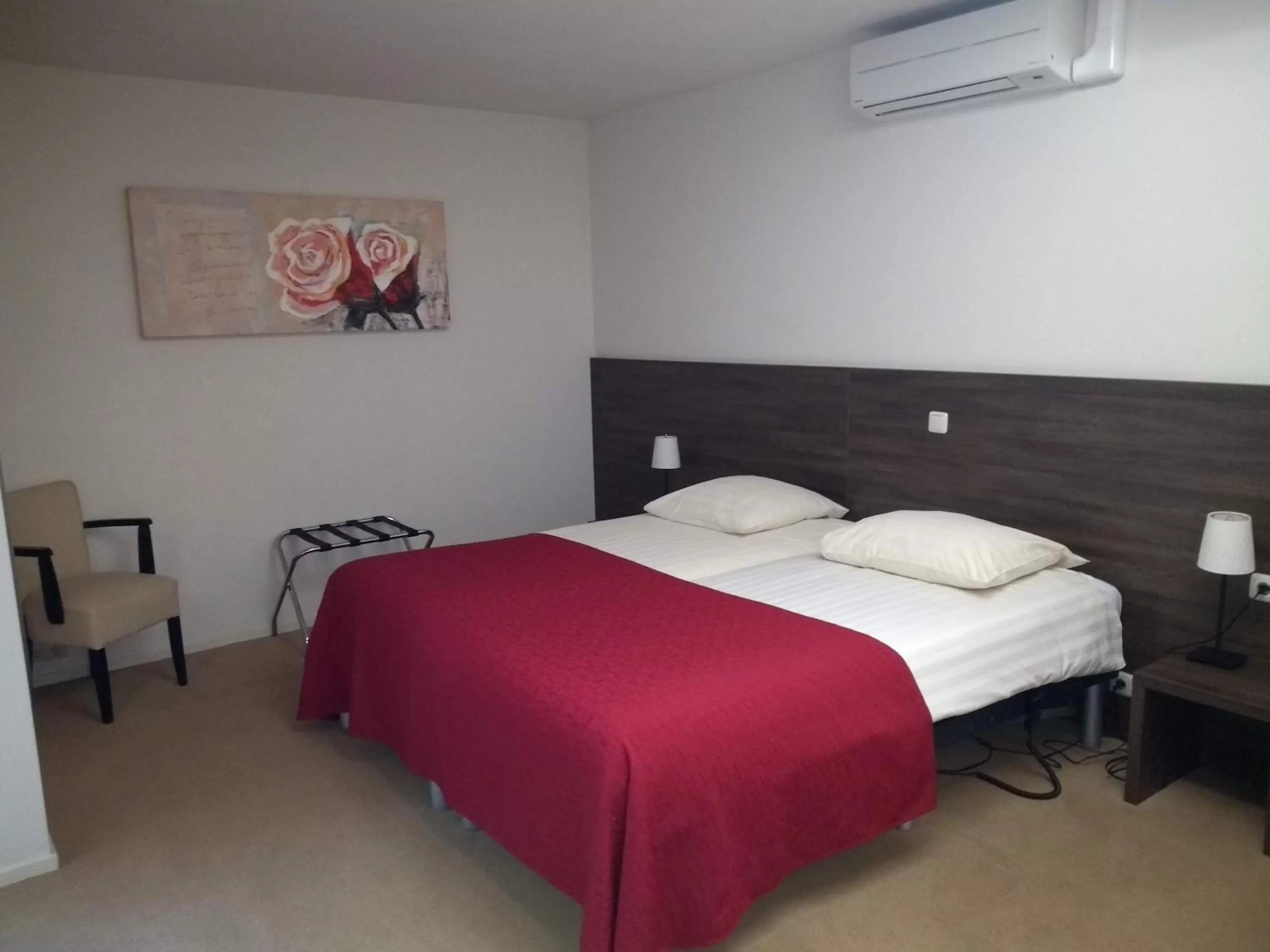 Bed in Hotel Restaurant Roerdalen