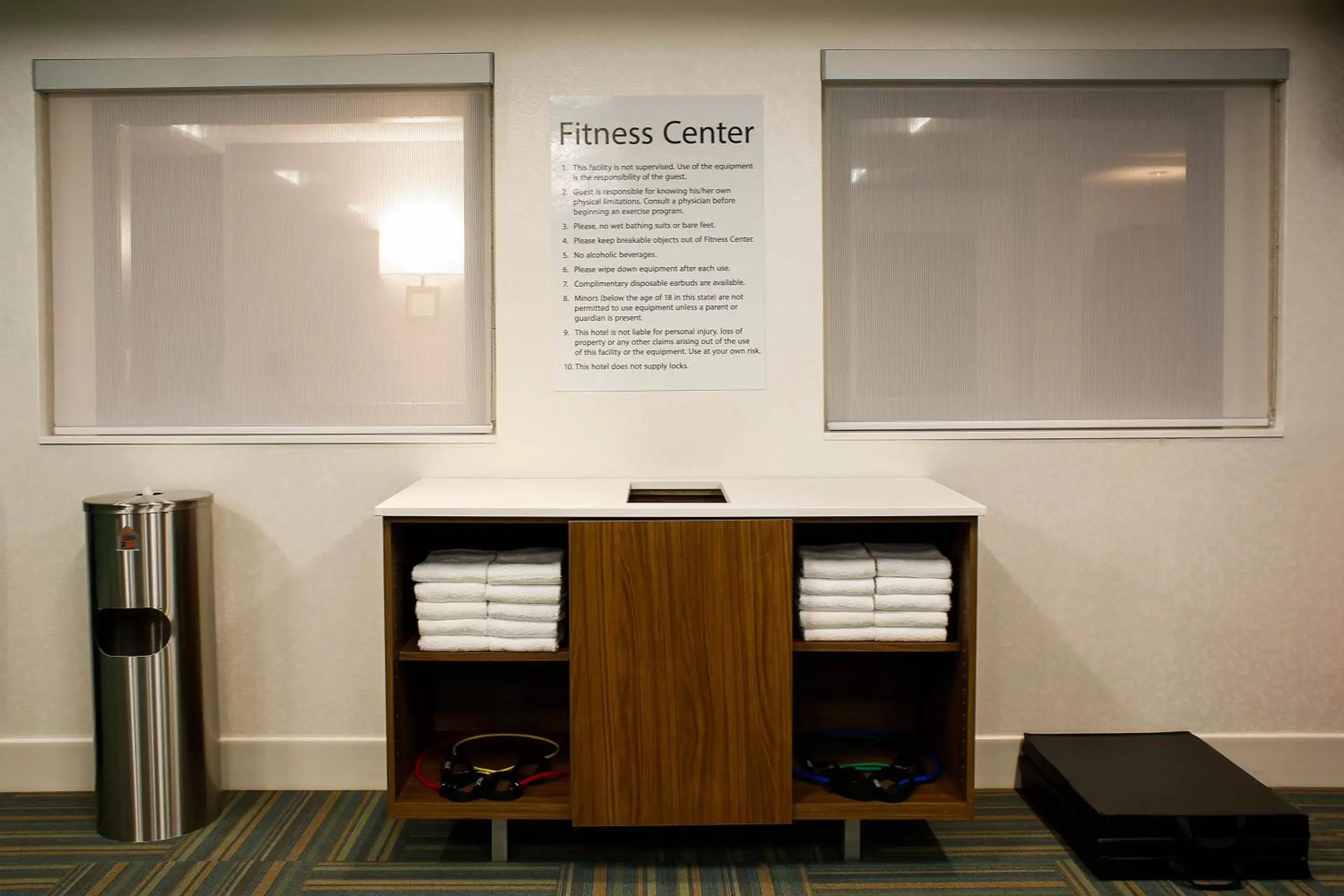 Fitness centre/facilities in Holiday Inn Express & Suites Downtown Louisville, an IHG Hotel
