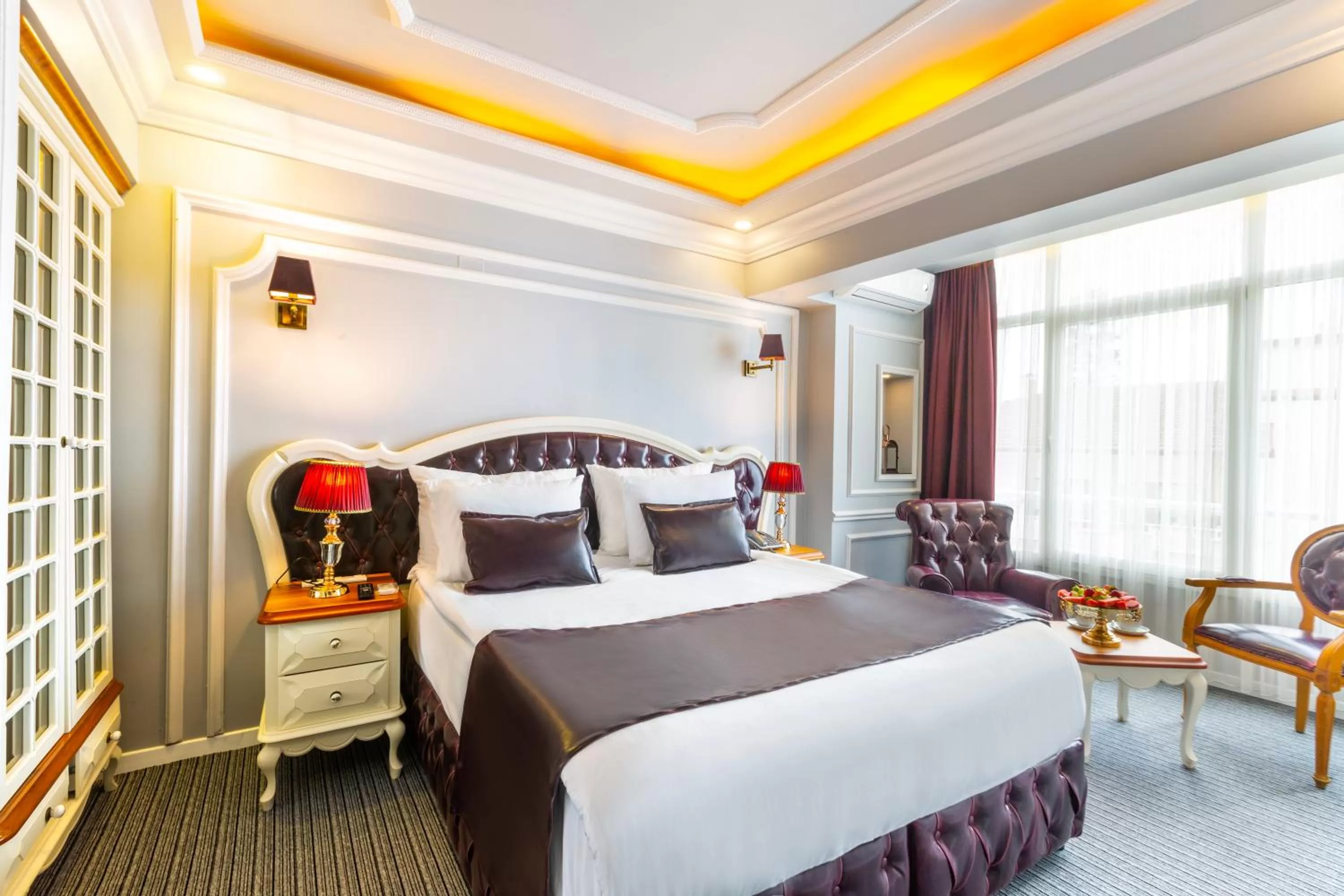 Bed in Andalouse Otel