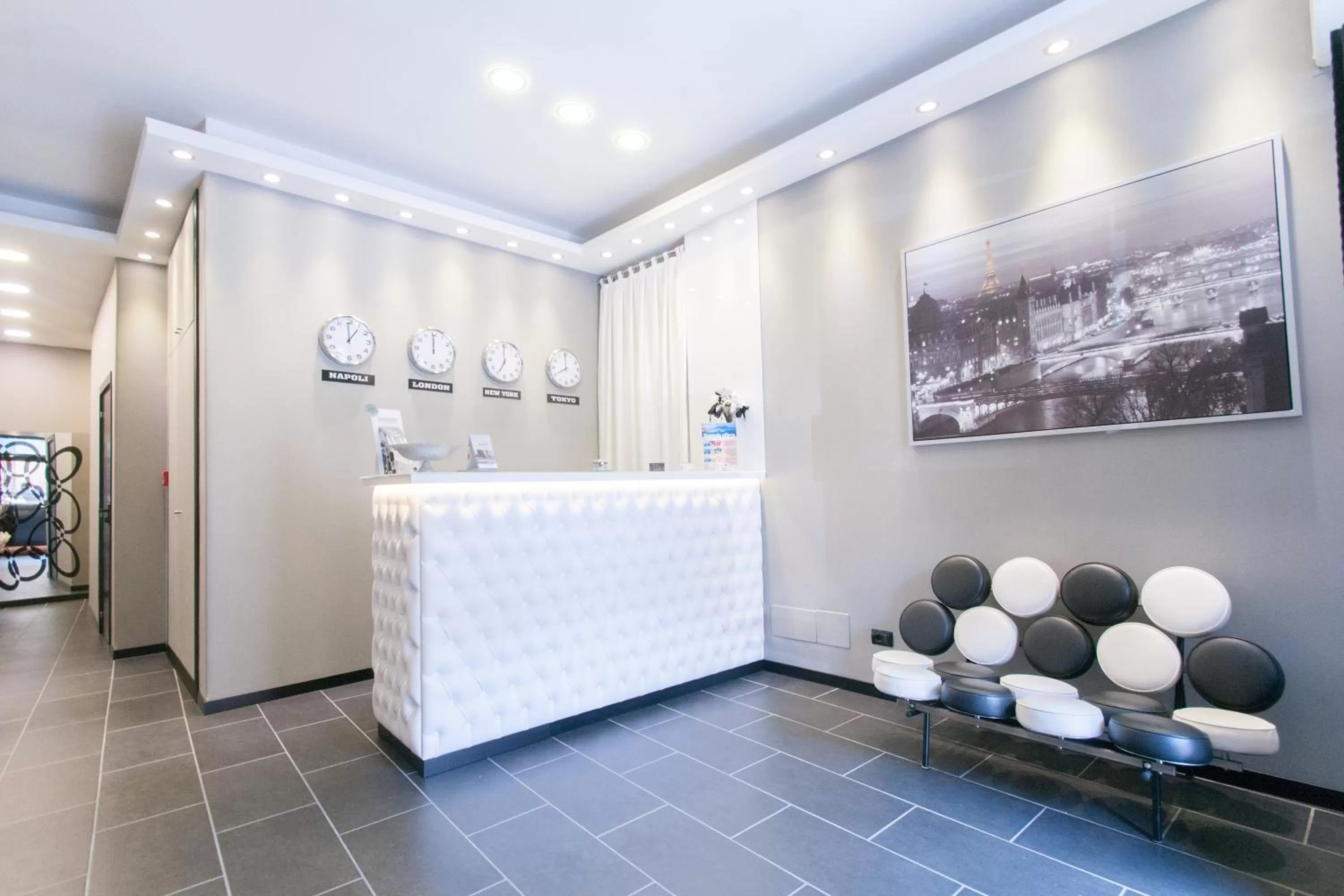 Lobby or reception in Fly Boutique Hotel