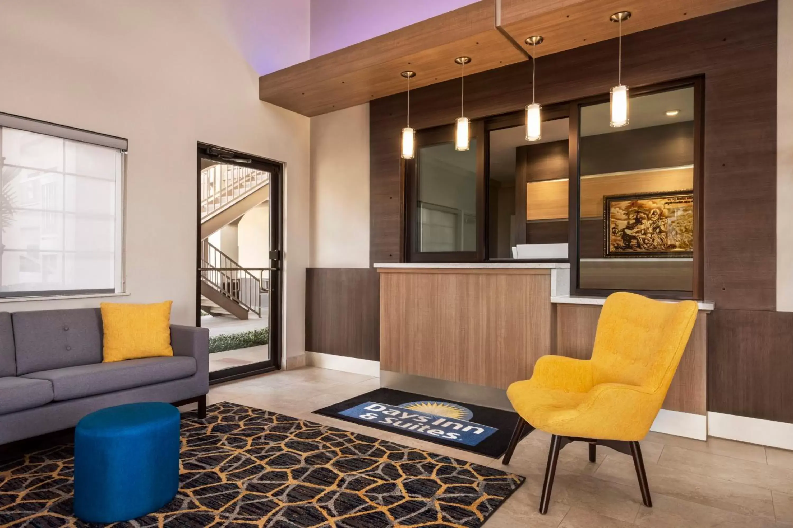Lobby or reception, Lobby/Reception in Days Inn & Suites by Wyndham Houston Hobby Airport