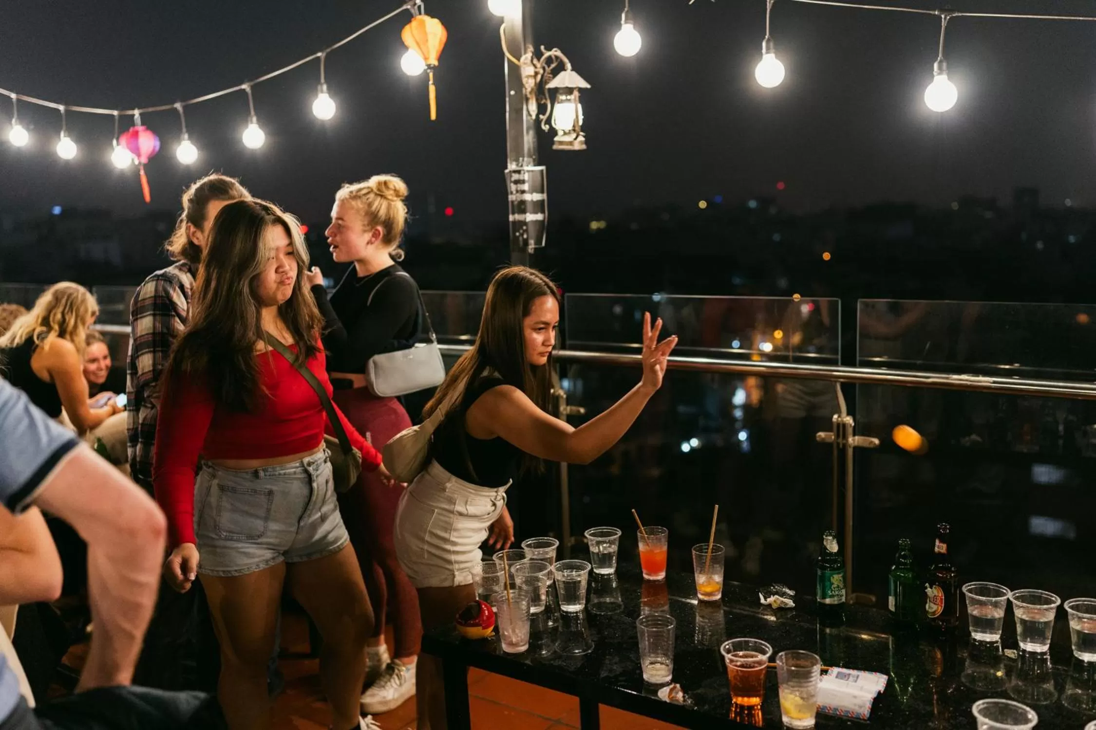 People in Hanoi Backpackers Hostel & Rooftop bar