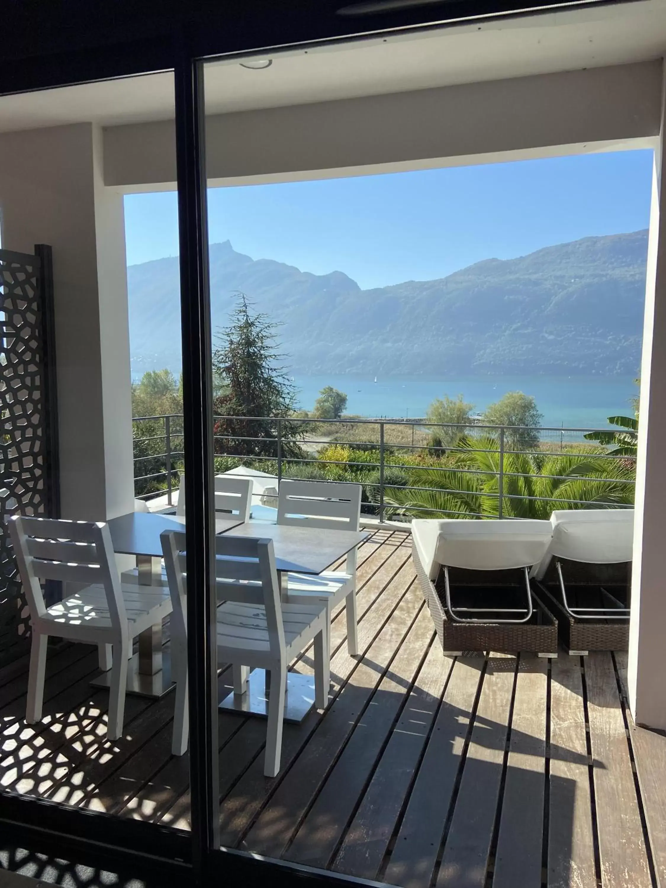 Bedroom in Les Suites du Lac