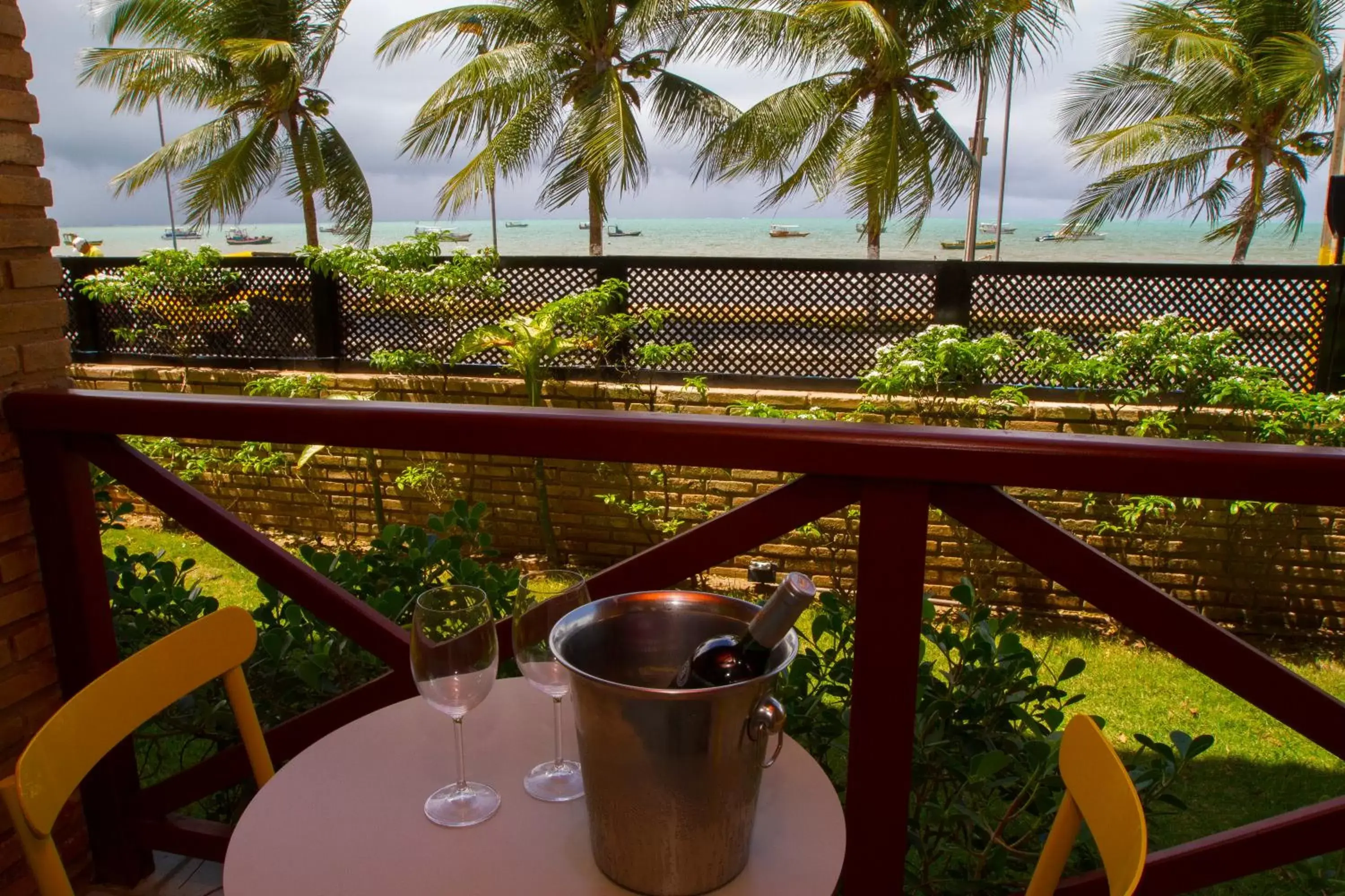 Balcony/Terrace in Hotel Areias Belas