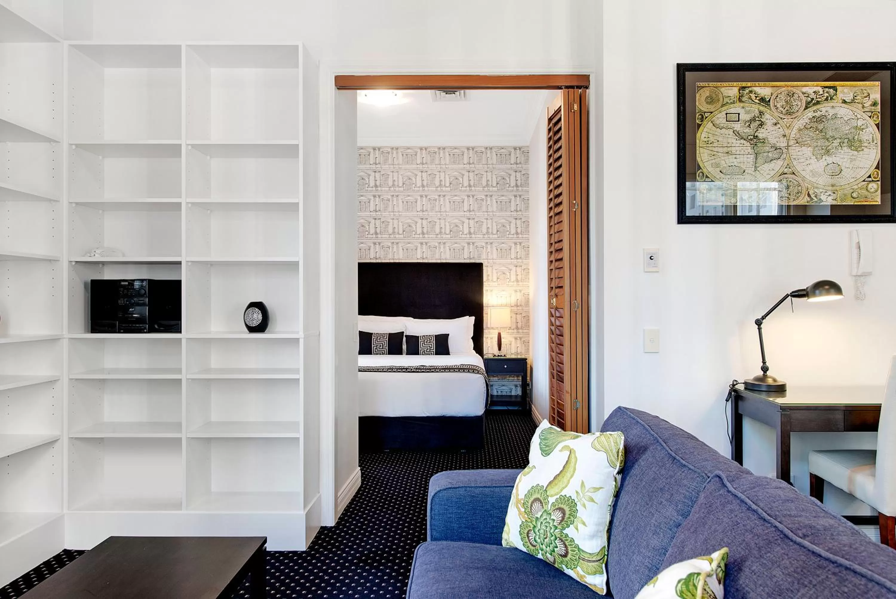 Living room in Rothbury Hotel