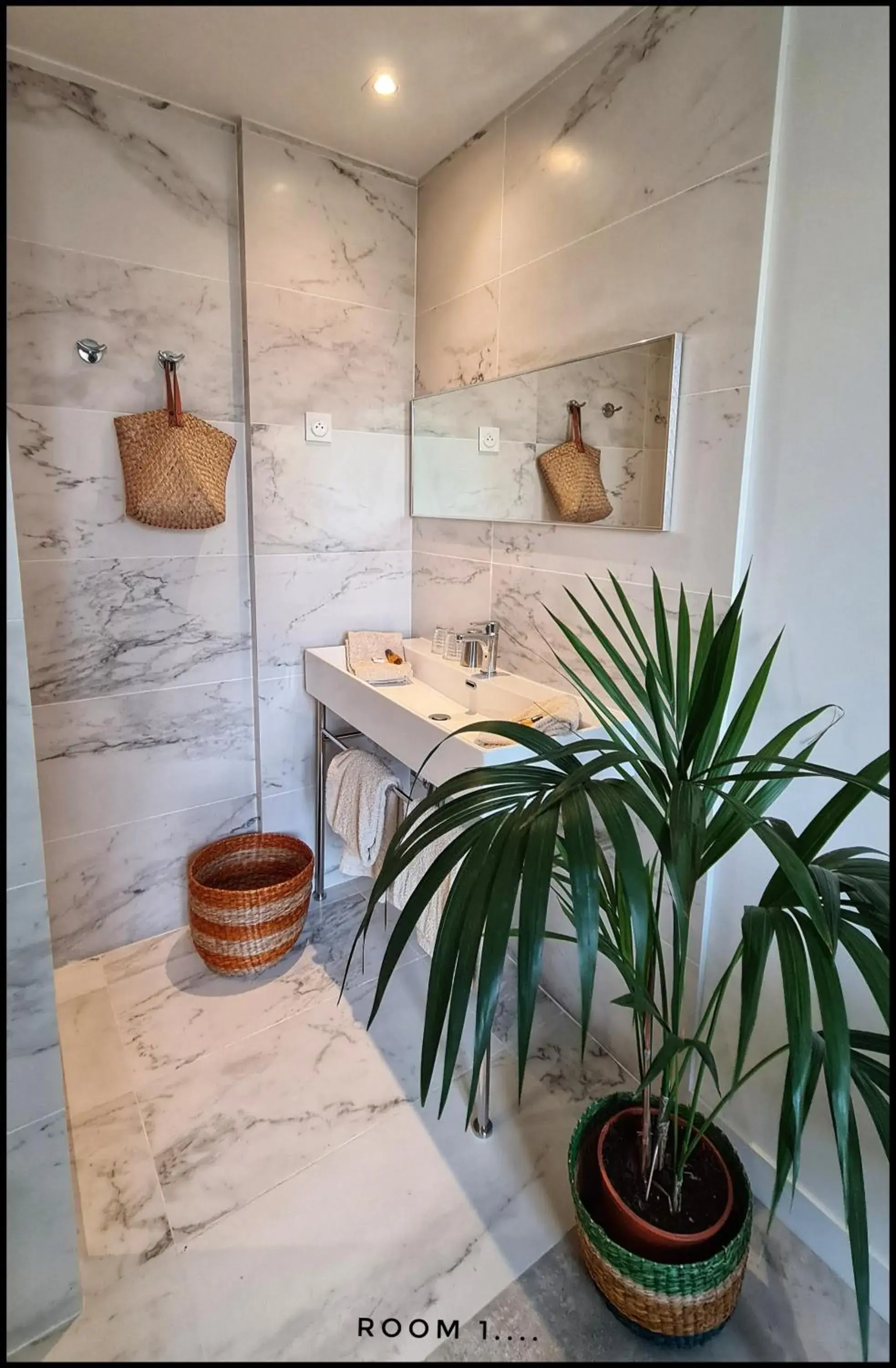 Bathroom in Hotel Le Petit Trianon