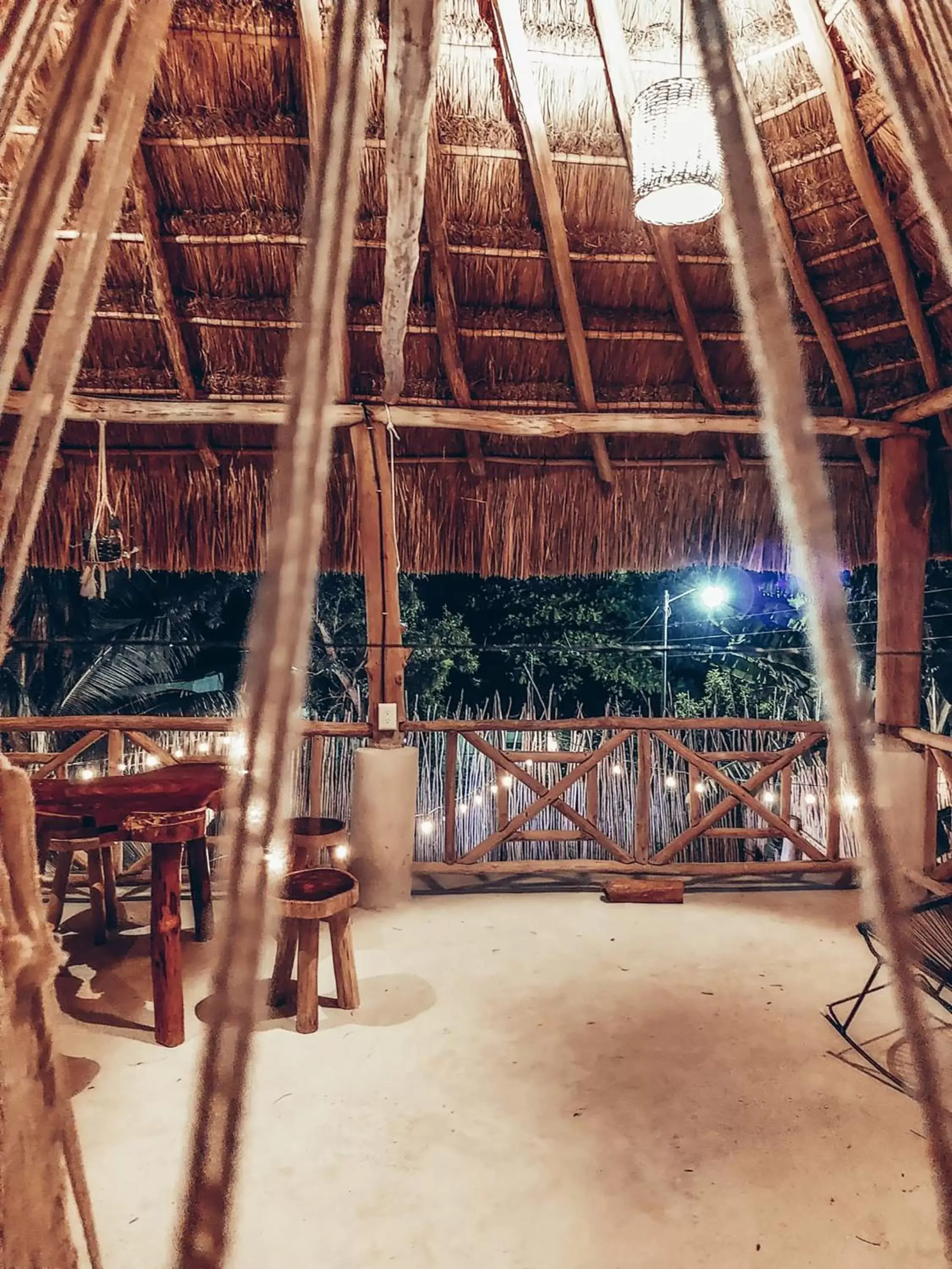 Balcony/Terrace in Hotel Xa´an Bacalar