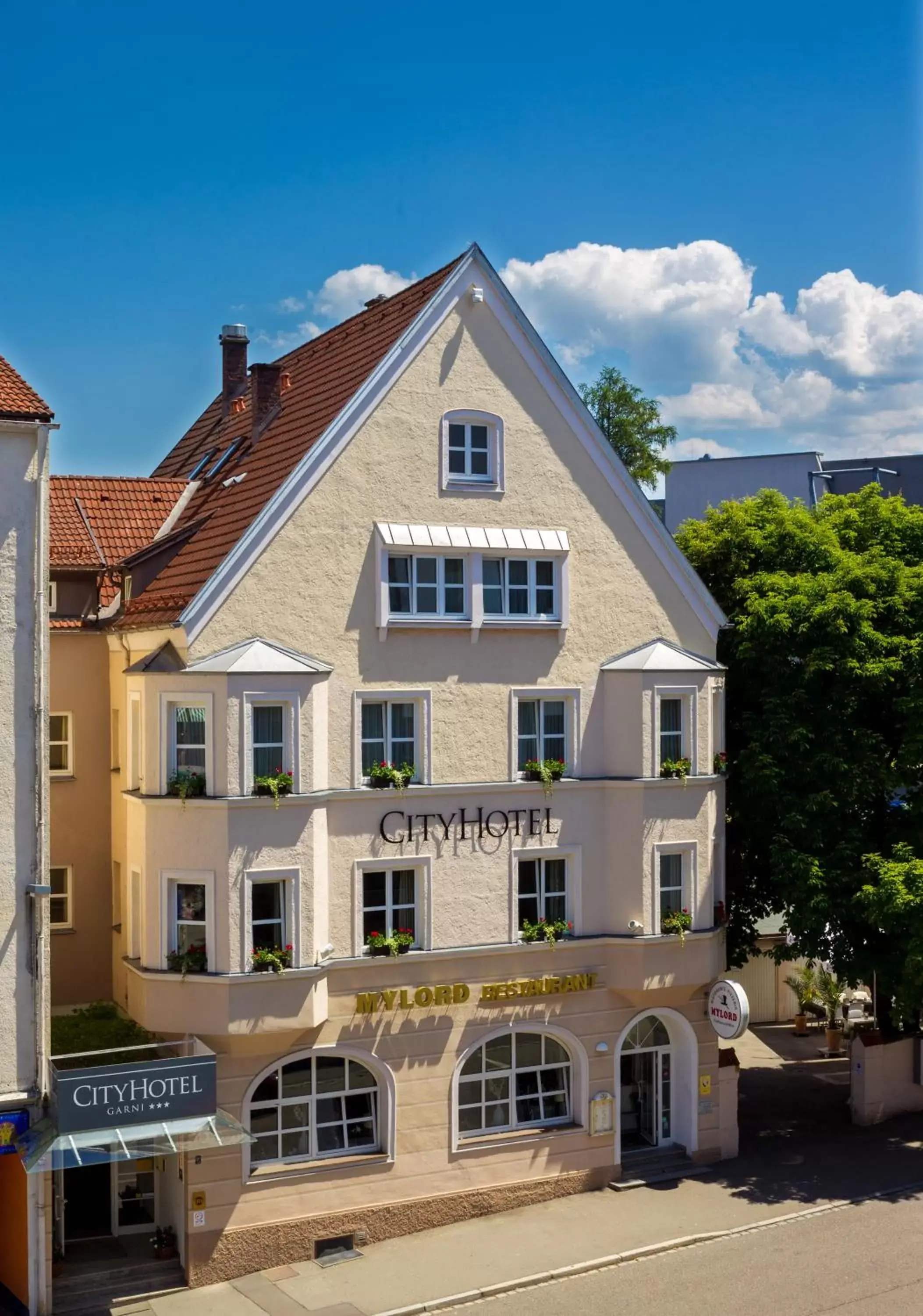 Facade/entrance in CityHotel Kempten