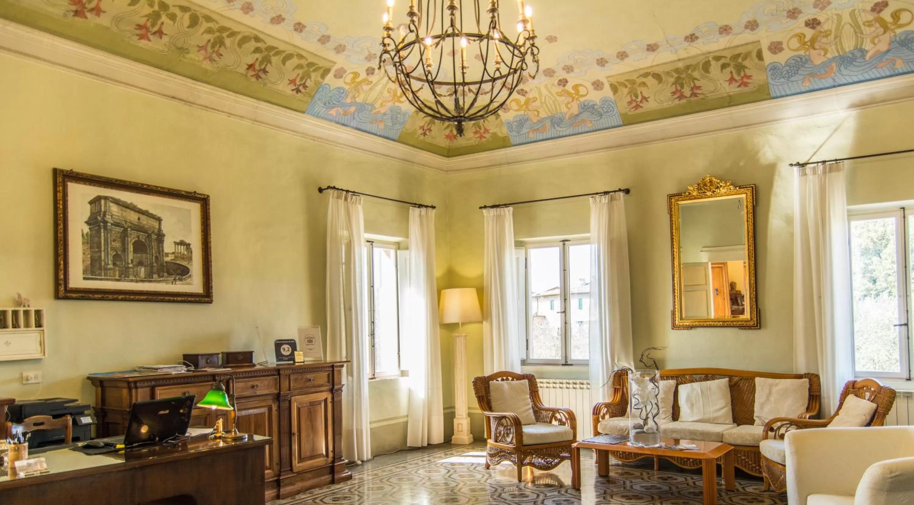 Lobby or reception in Hotel Palazzo di Valli