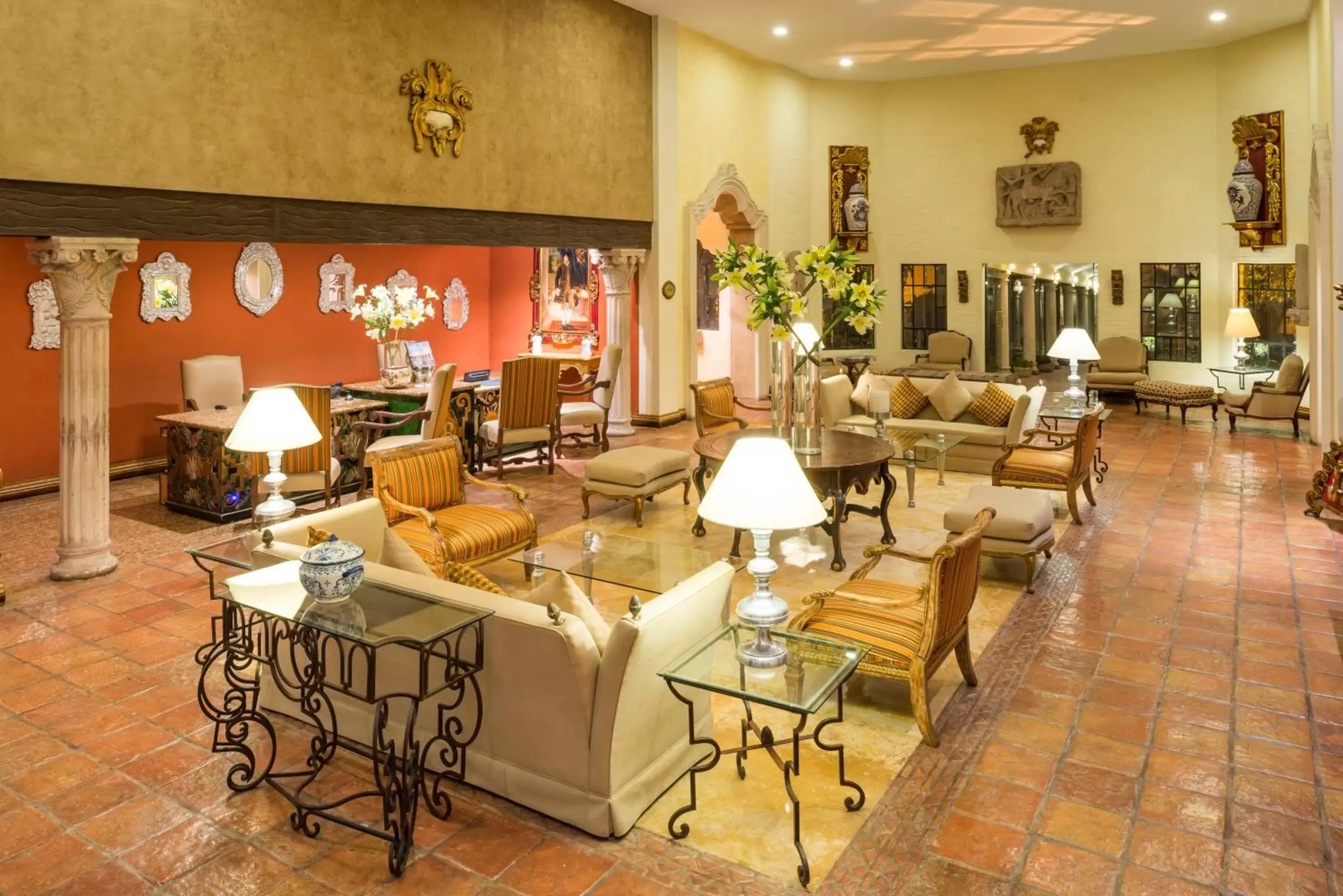 Lobby or reception, Restaurant/Places to Eat in Quinta Real Saltillo