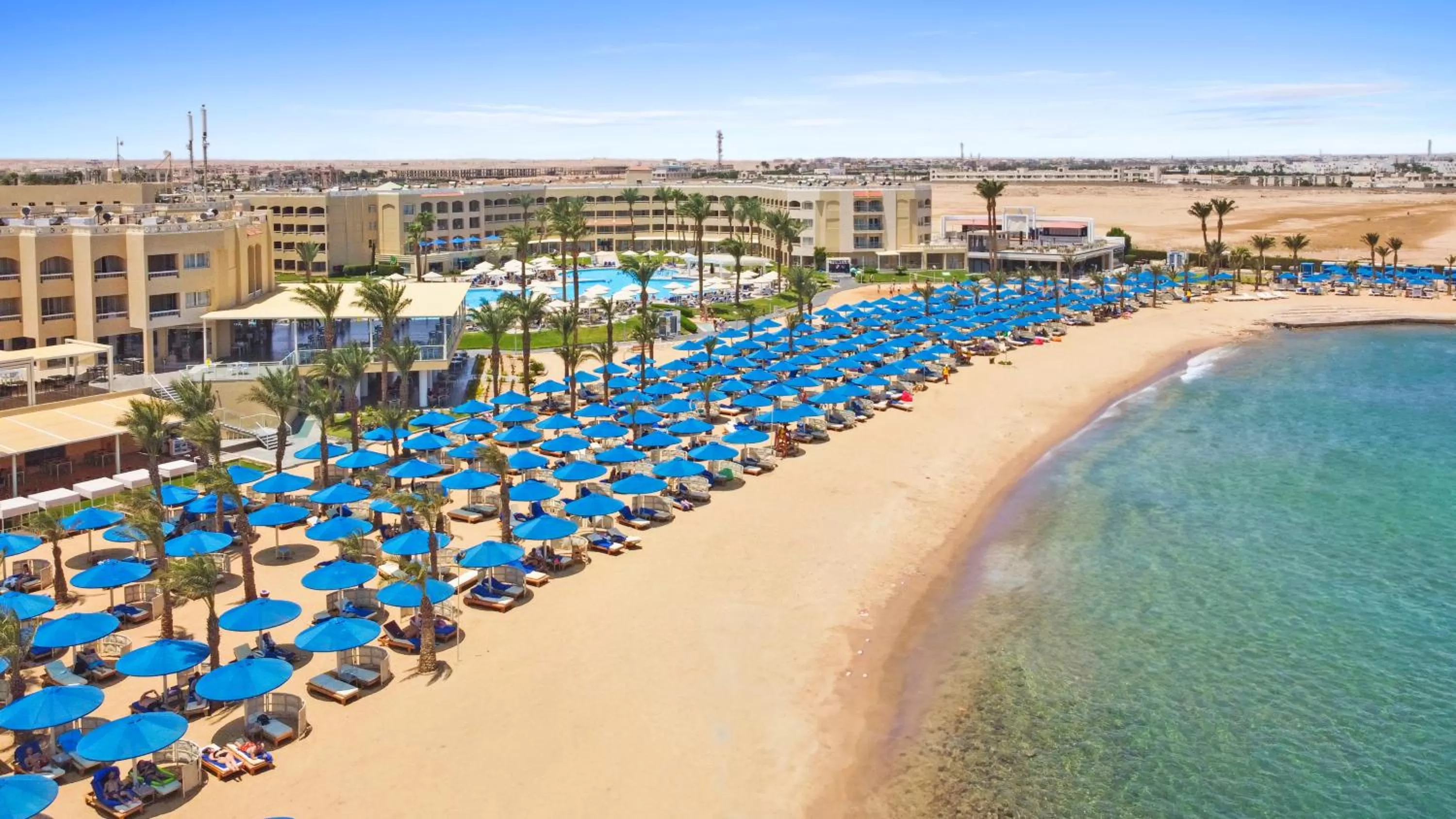 Beach in Beach Albatros Aqua Park - Hurghada