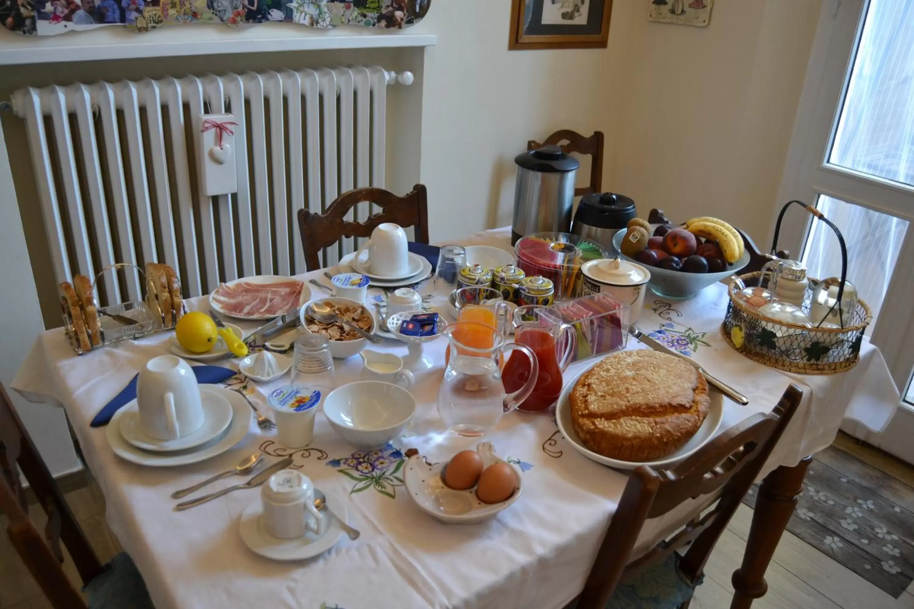 Continental breakfast, Breakfast in Il Giardino Roccioso