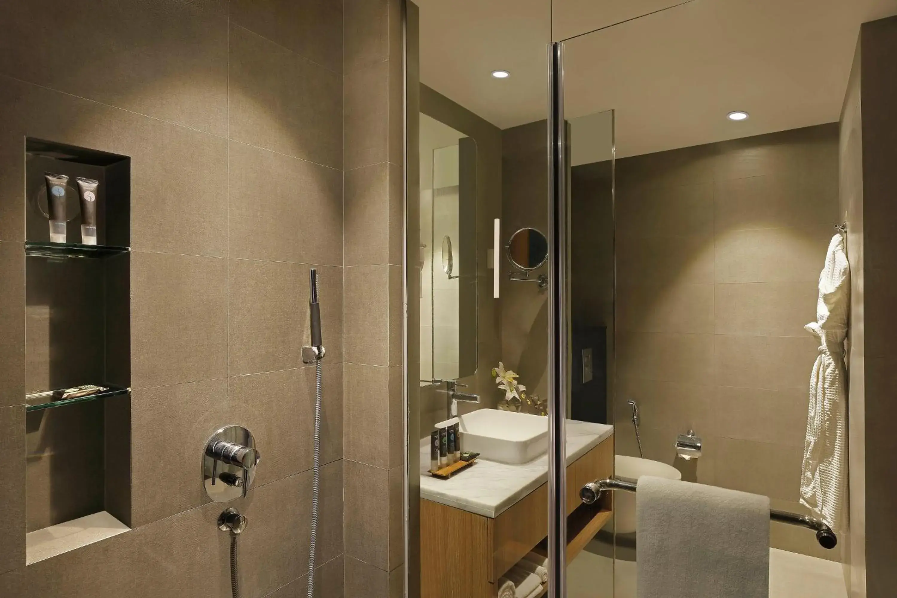 Shower, Bathroom in Novotel Mumbai Juhu Beach