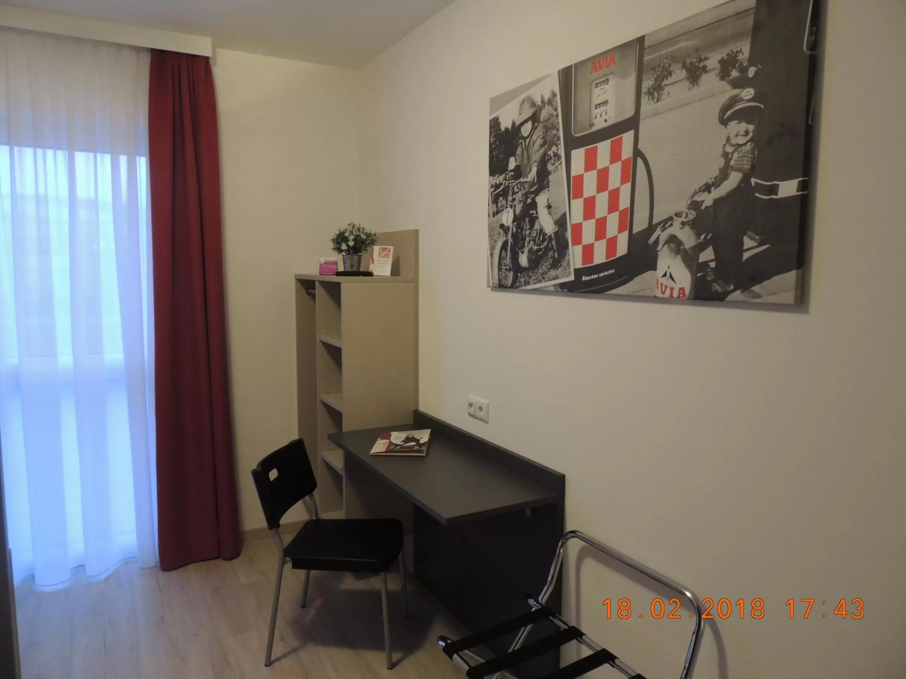 Decorative detail in AVIA Motel Bisamberg