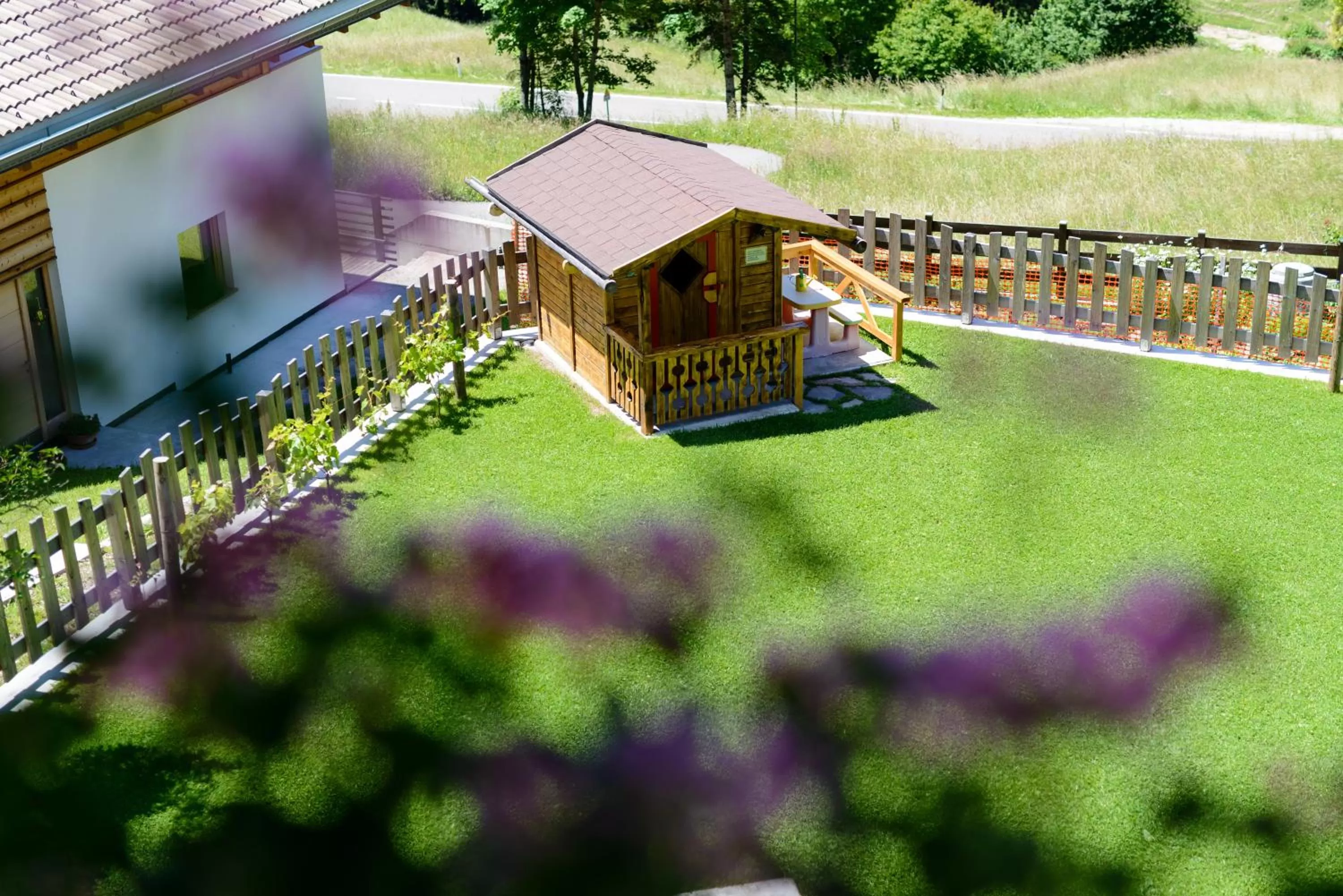 Garden in FORESTO - holiday apartments