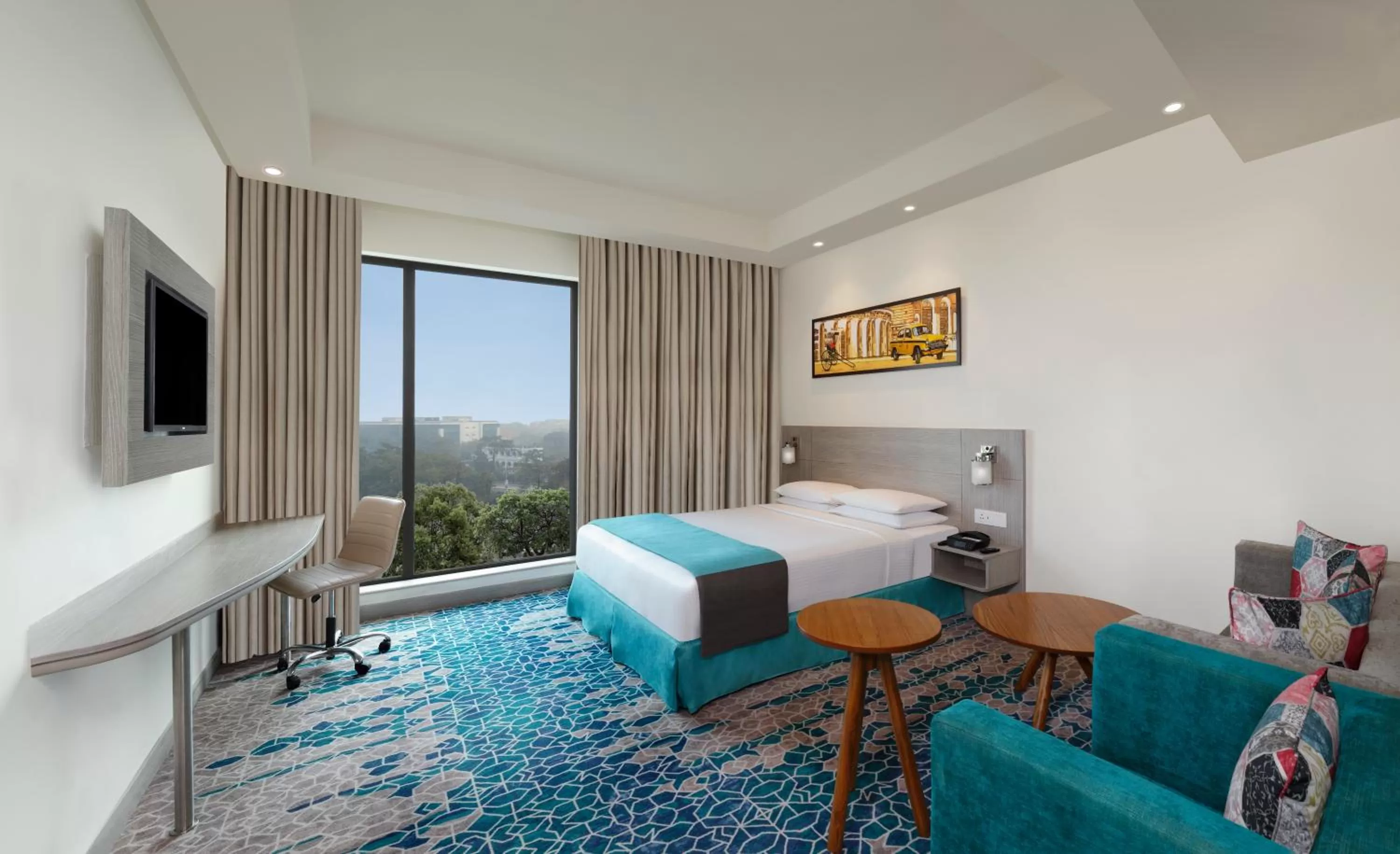 Bedroom in Holiday Inn Express Kolkata Airport by IHG