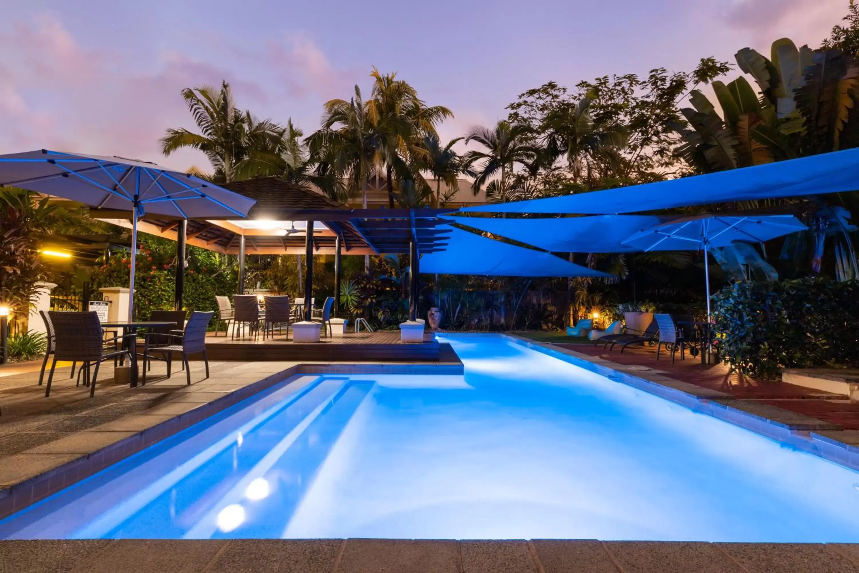 Swimming Pool in The Mediterranean Port Douglas