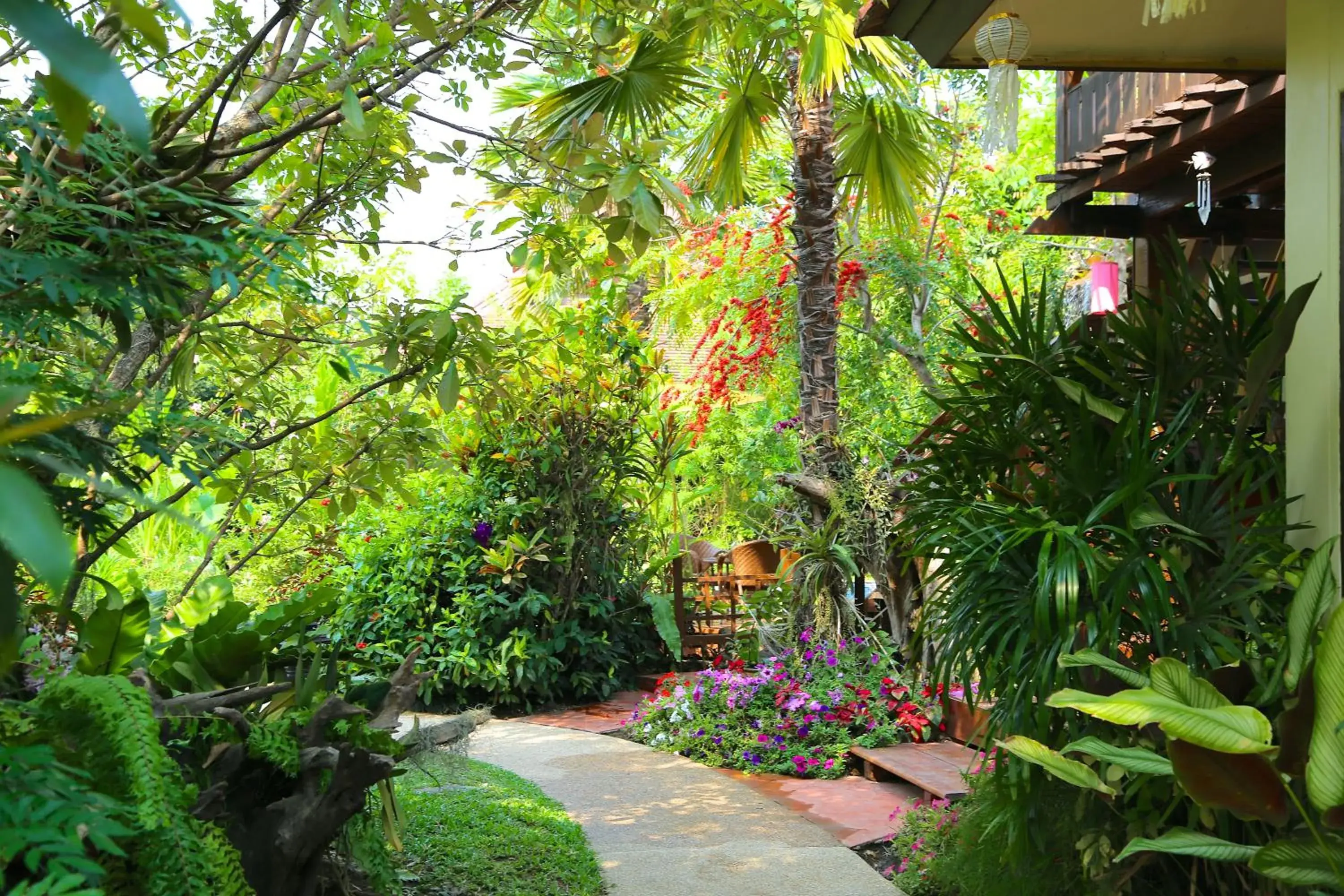 Spring, Garden in Oriental Siam Resort