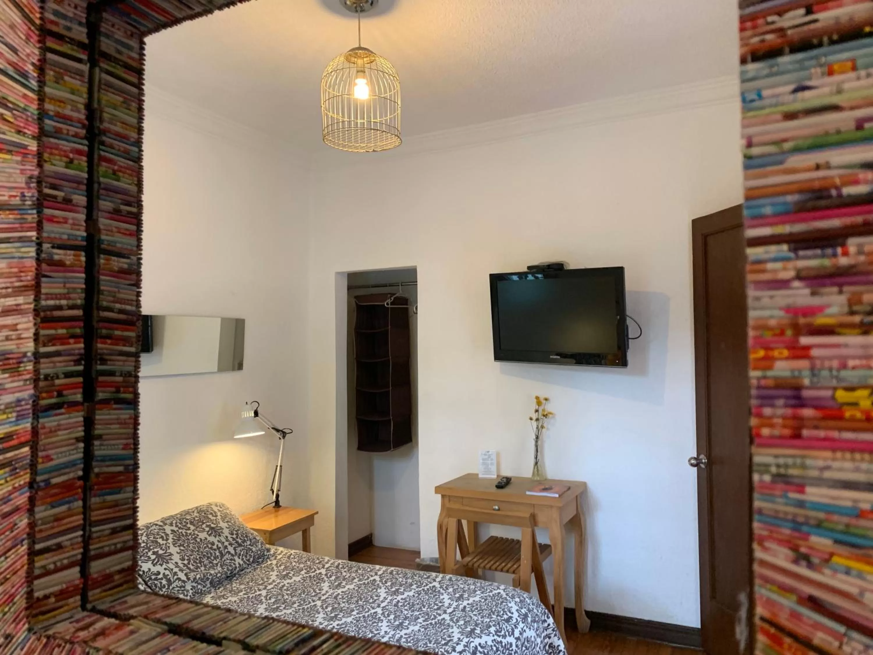 Photo of the whole room, TV/Entertainment Center in Distrito Condesa Rooms and Studios