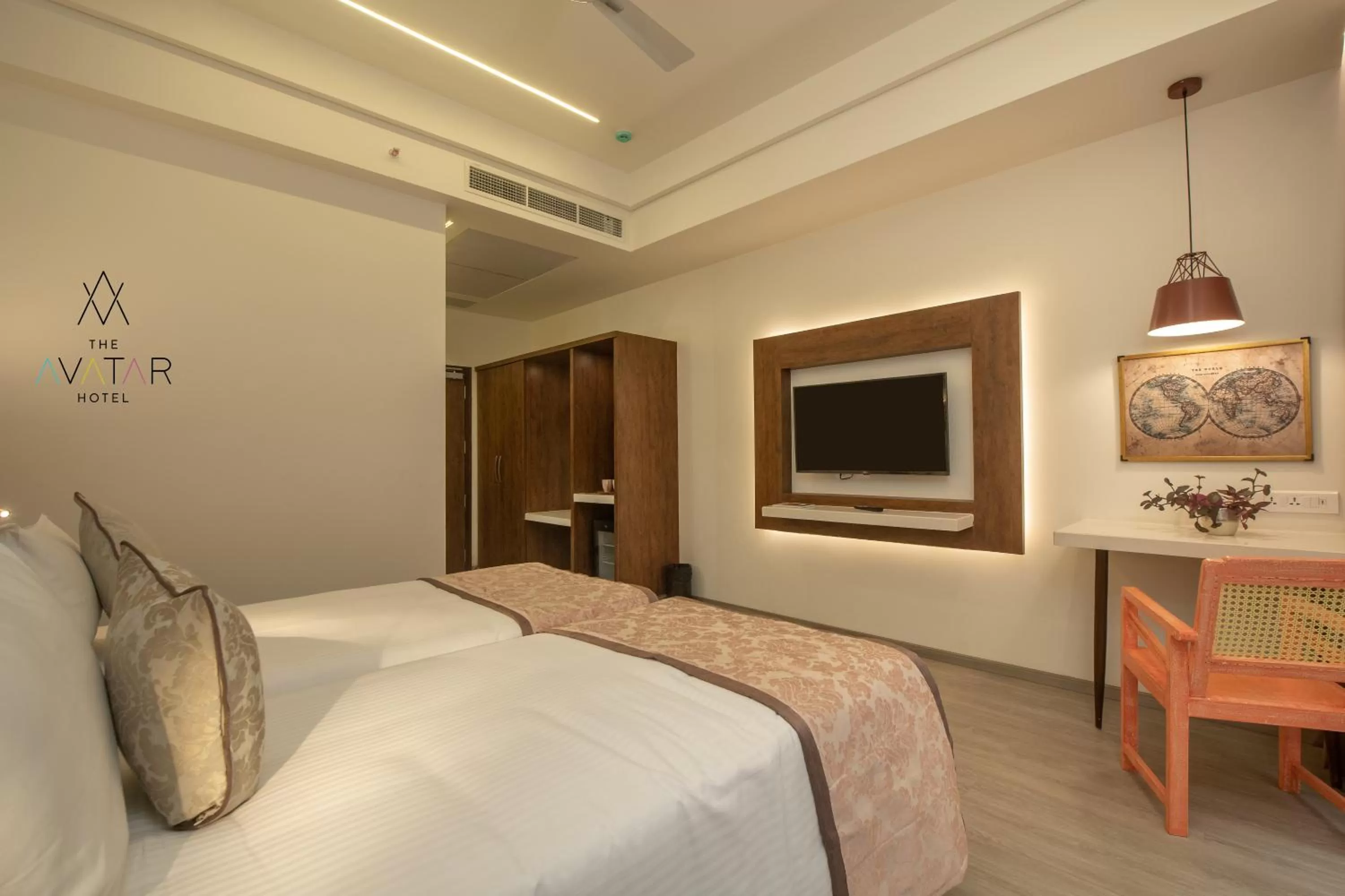 Bedroom, Bed in The Avatar Hotel & Convention