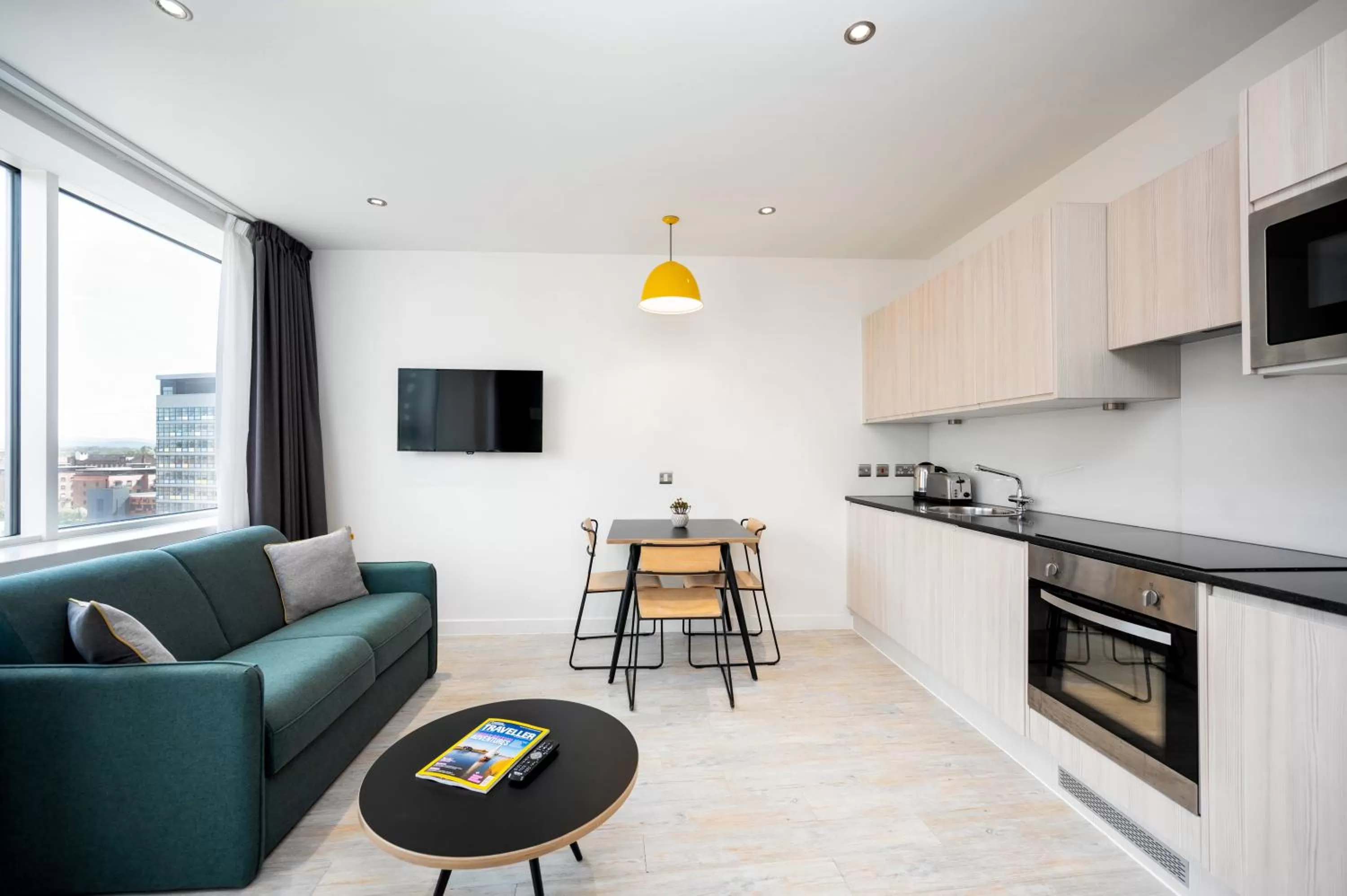 Kitchen or kitchenette in Staycity Aparthotels Manchester Piccadilly