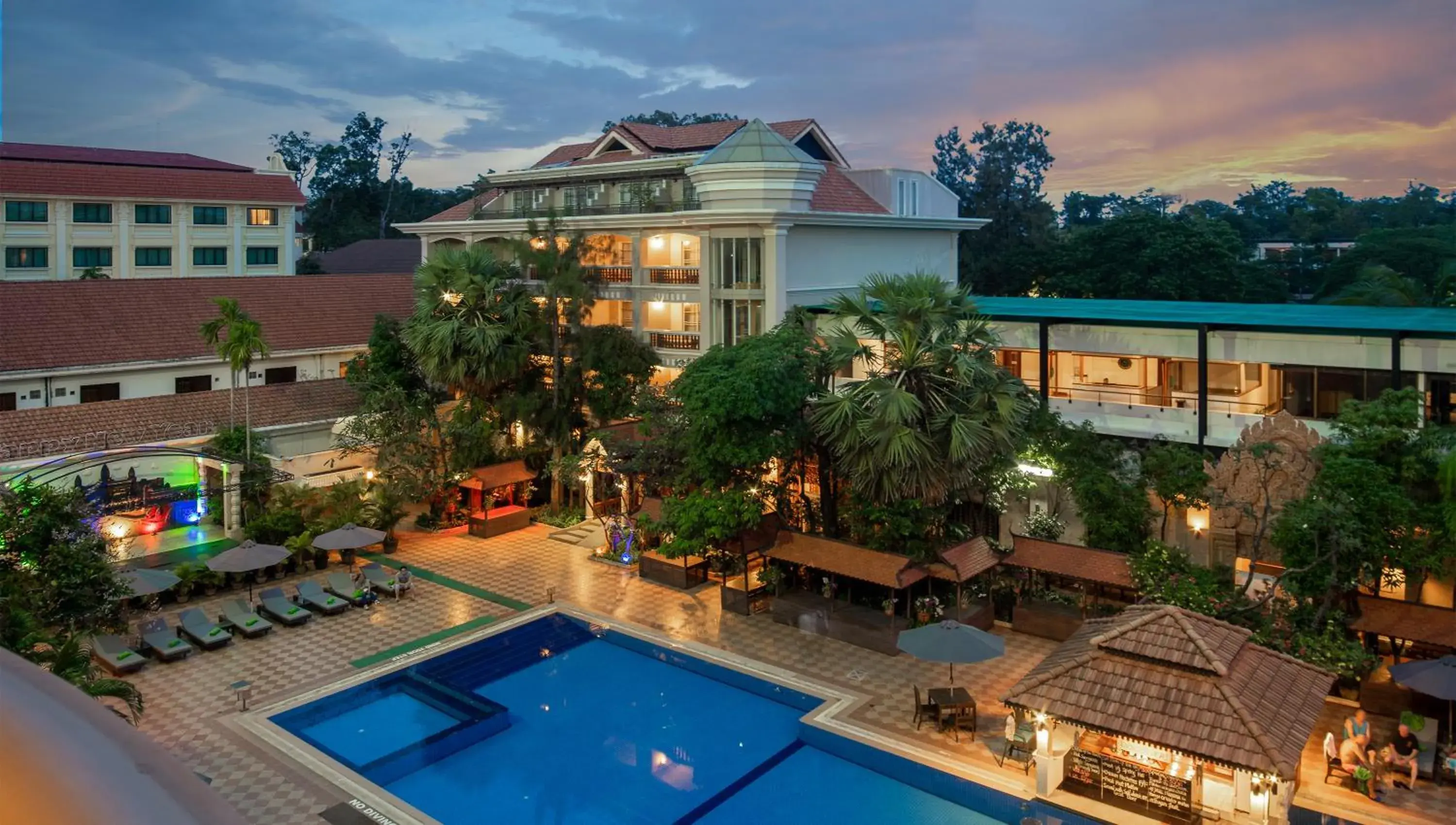 Pool View in Somadevi Angkor Premium