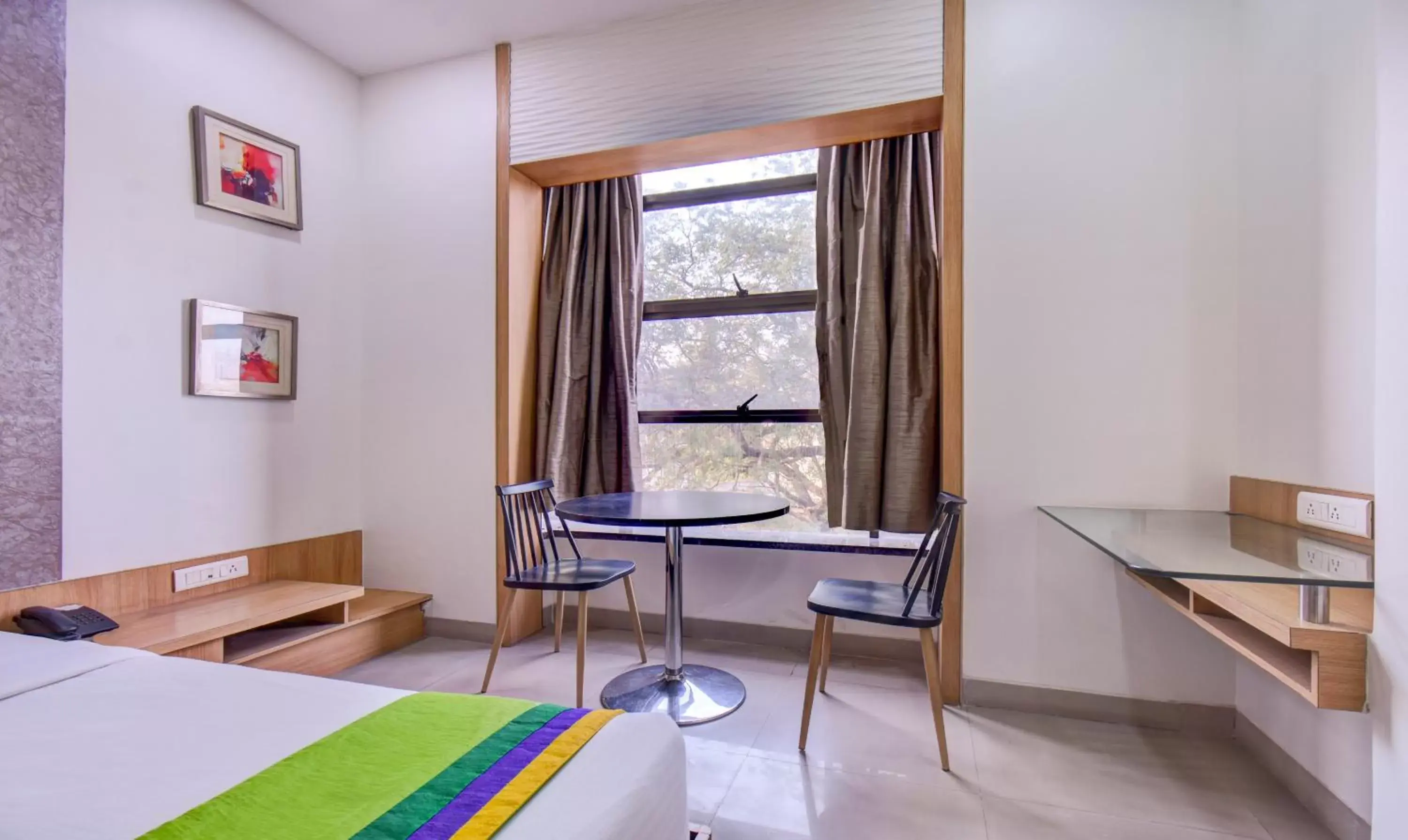 Bedroom in Treebo Trend Admiral Suites New Usmanpura