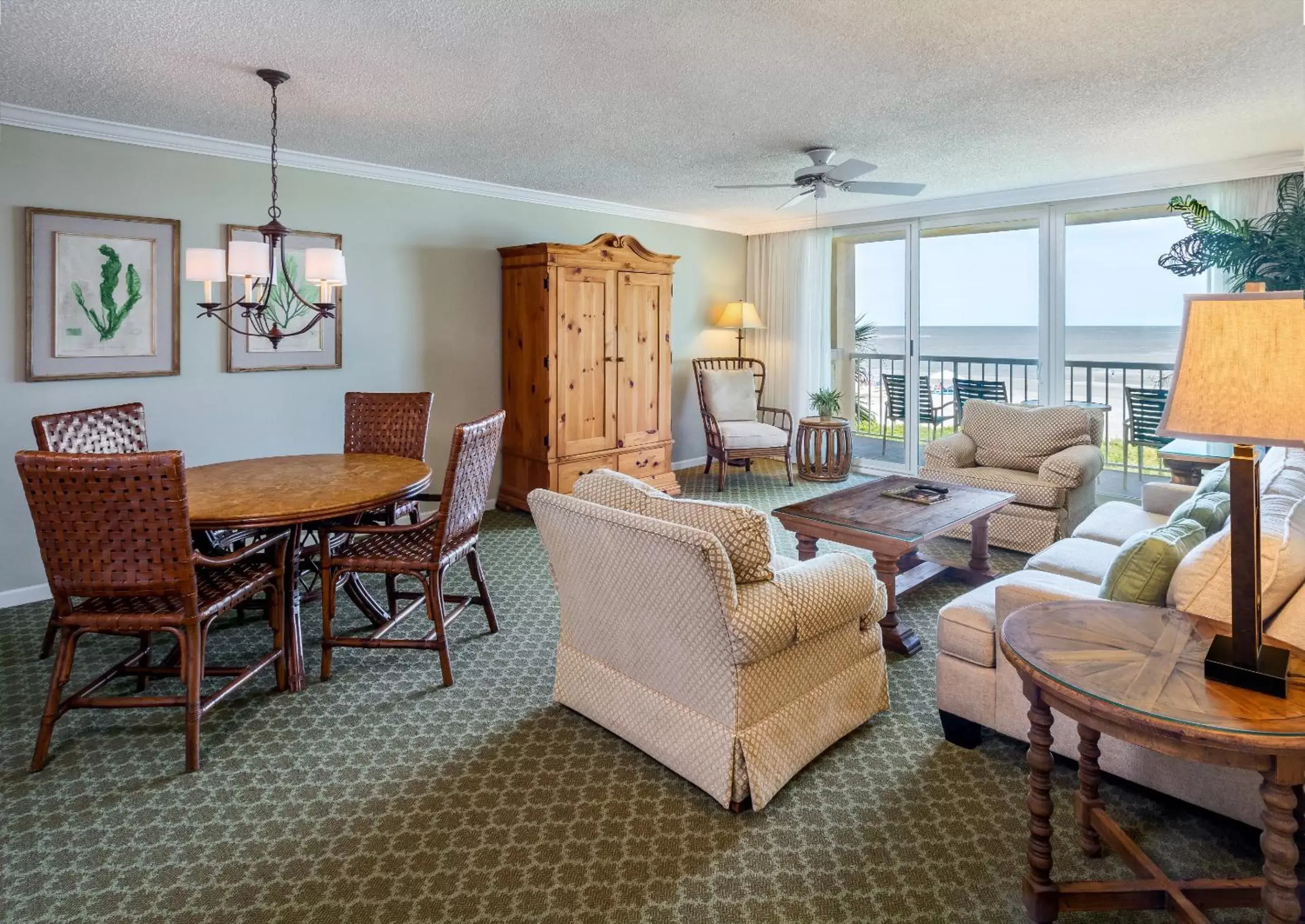 Living room in The King and Prince Beach & Golf Resort