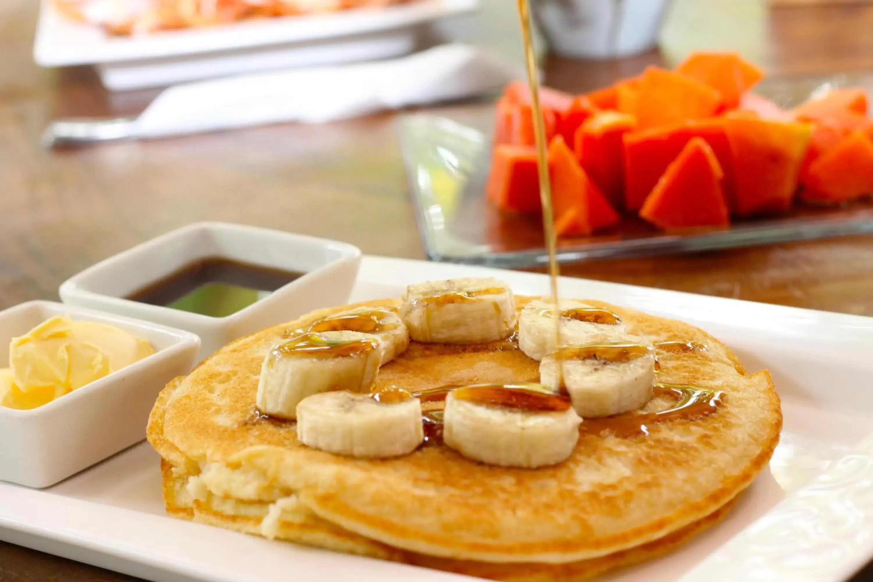 Breakfast, Food in Hotel Pancho Villas Bacalar Vista a Laguna