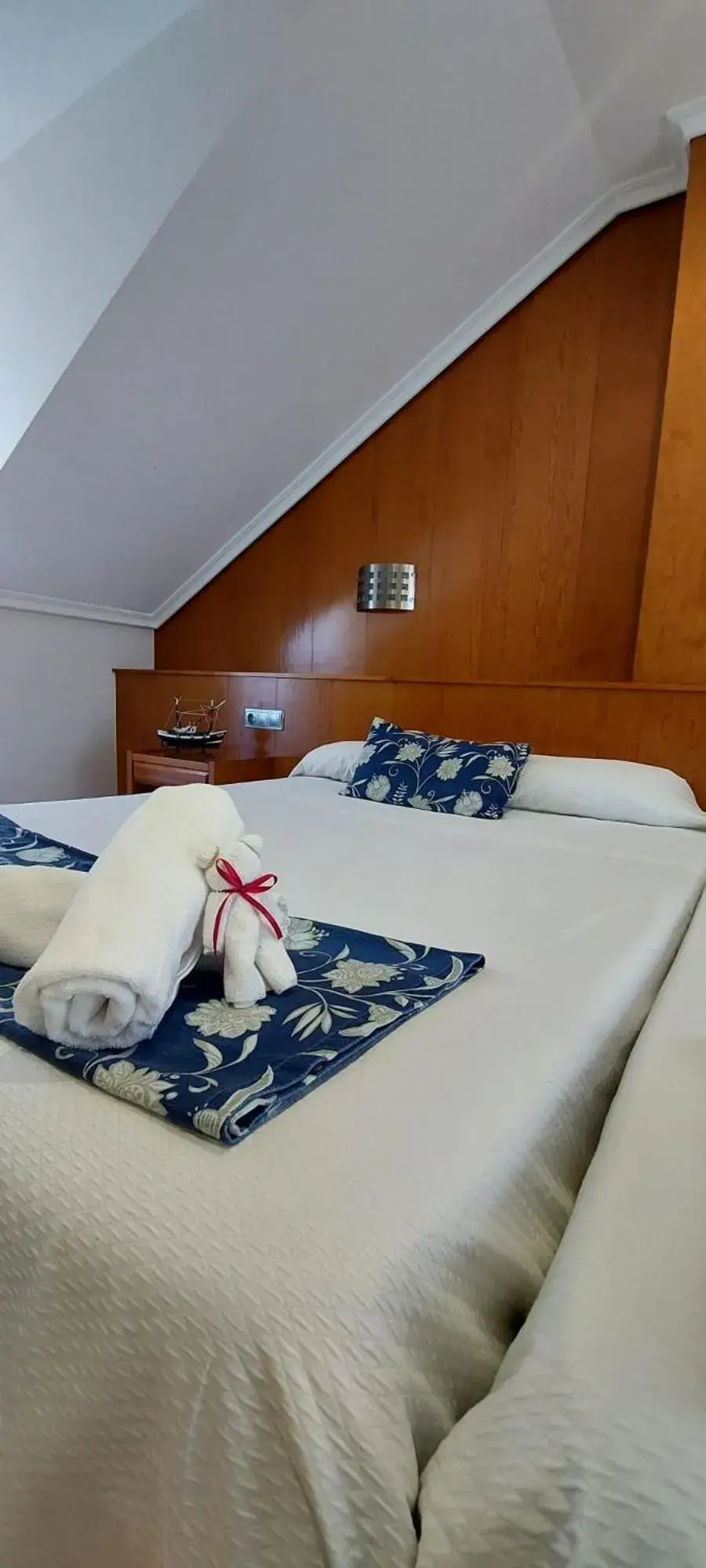 Bed in Hotel Arillo