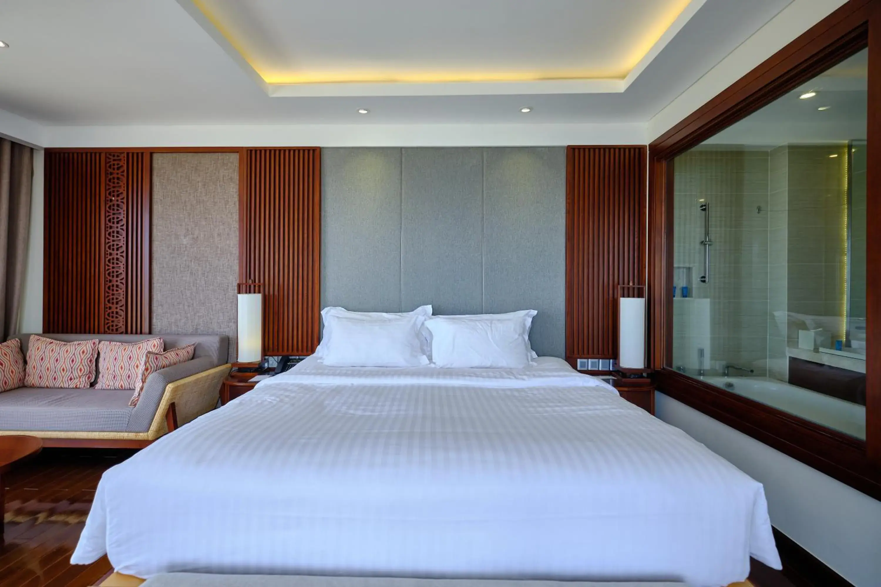 Bed in Duyen Ha Resort Cam Ranh