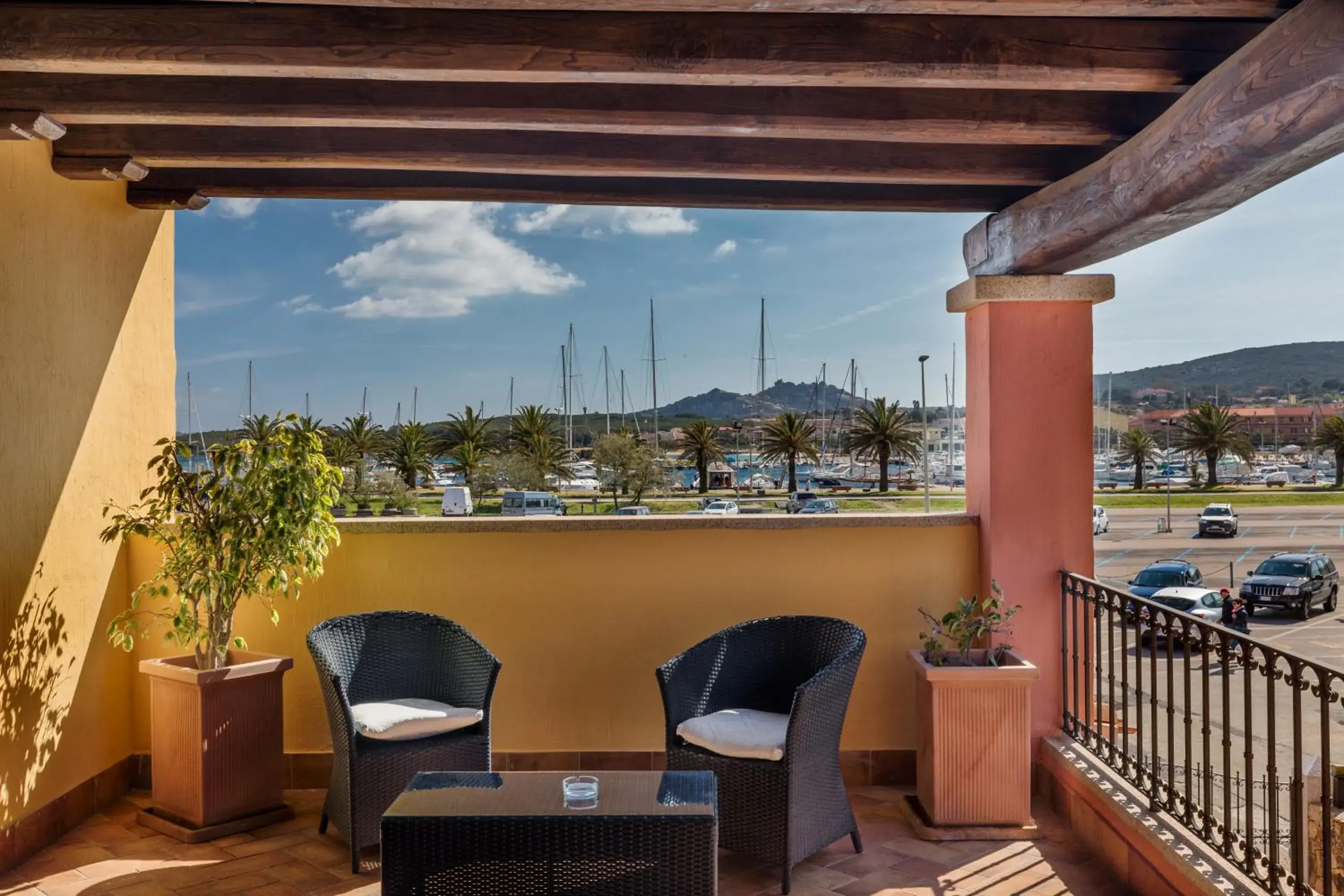 Balcony/Terrace in La Vecchia Fonte