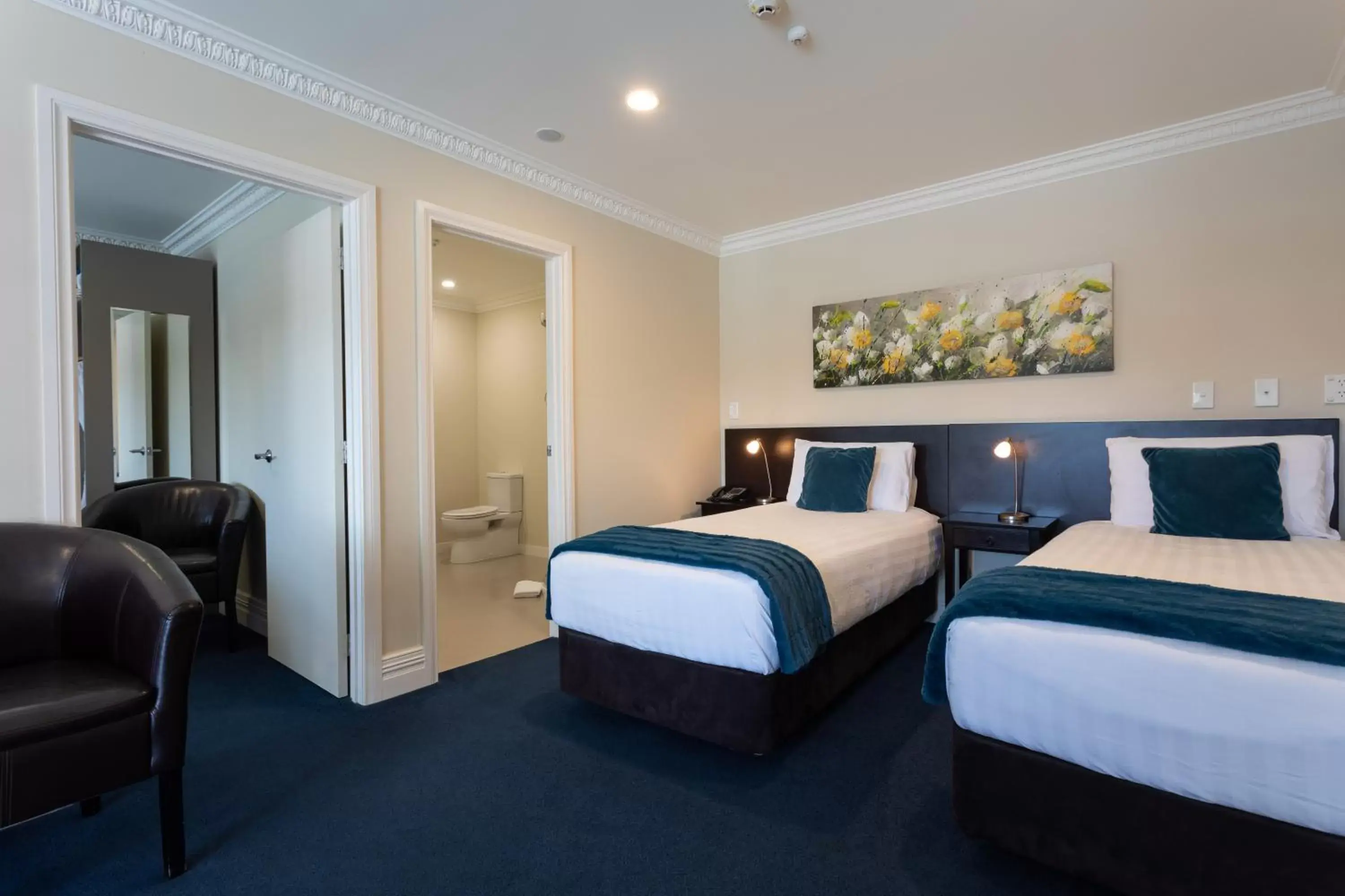 Bed in Tuakau Hotel