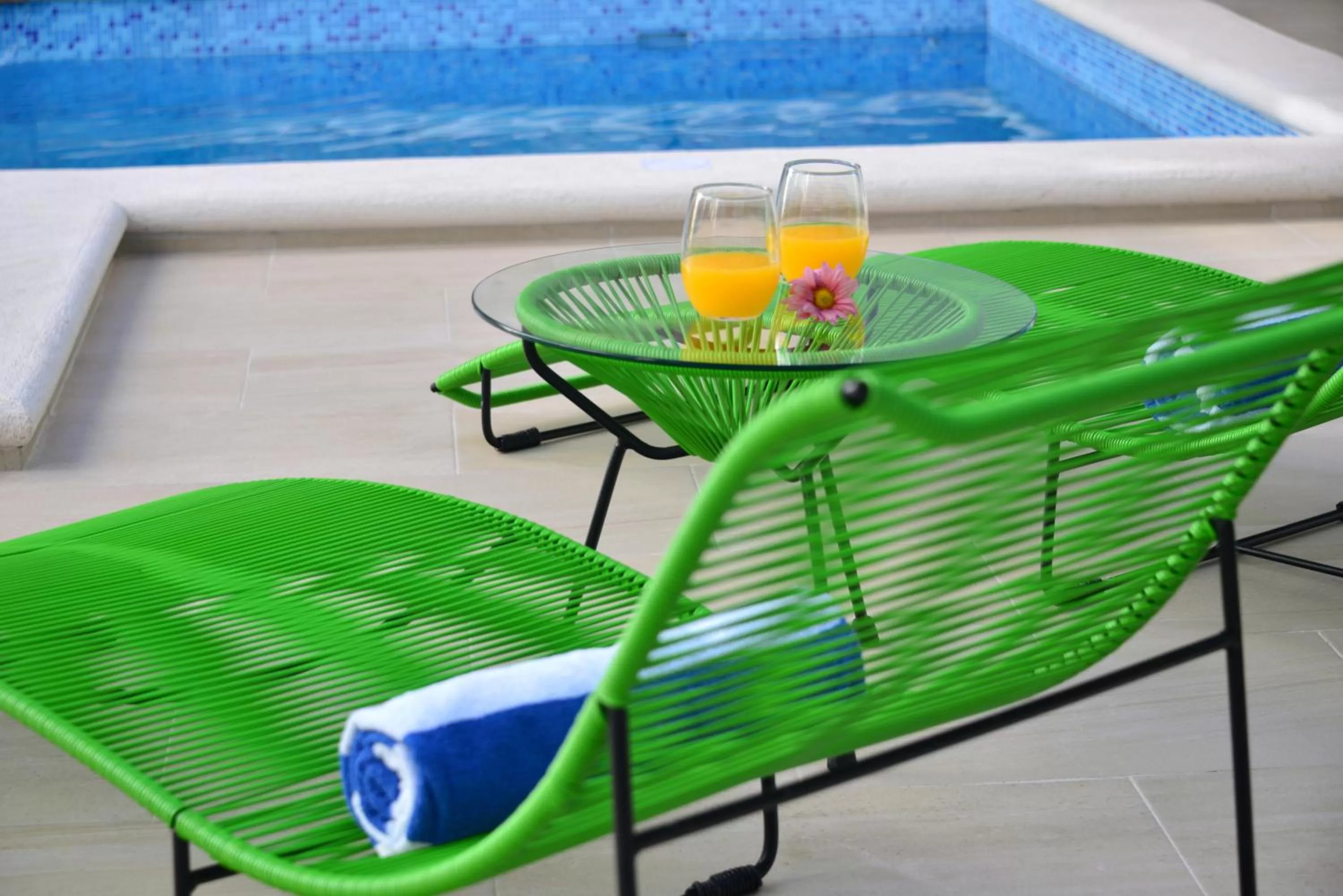 Patio in Elements Tulum Boutique Hotel