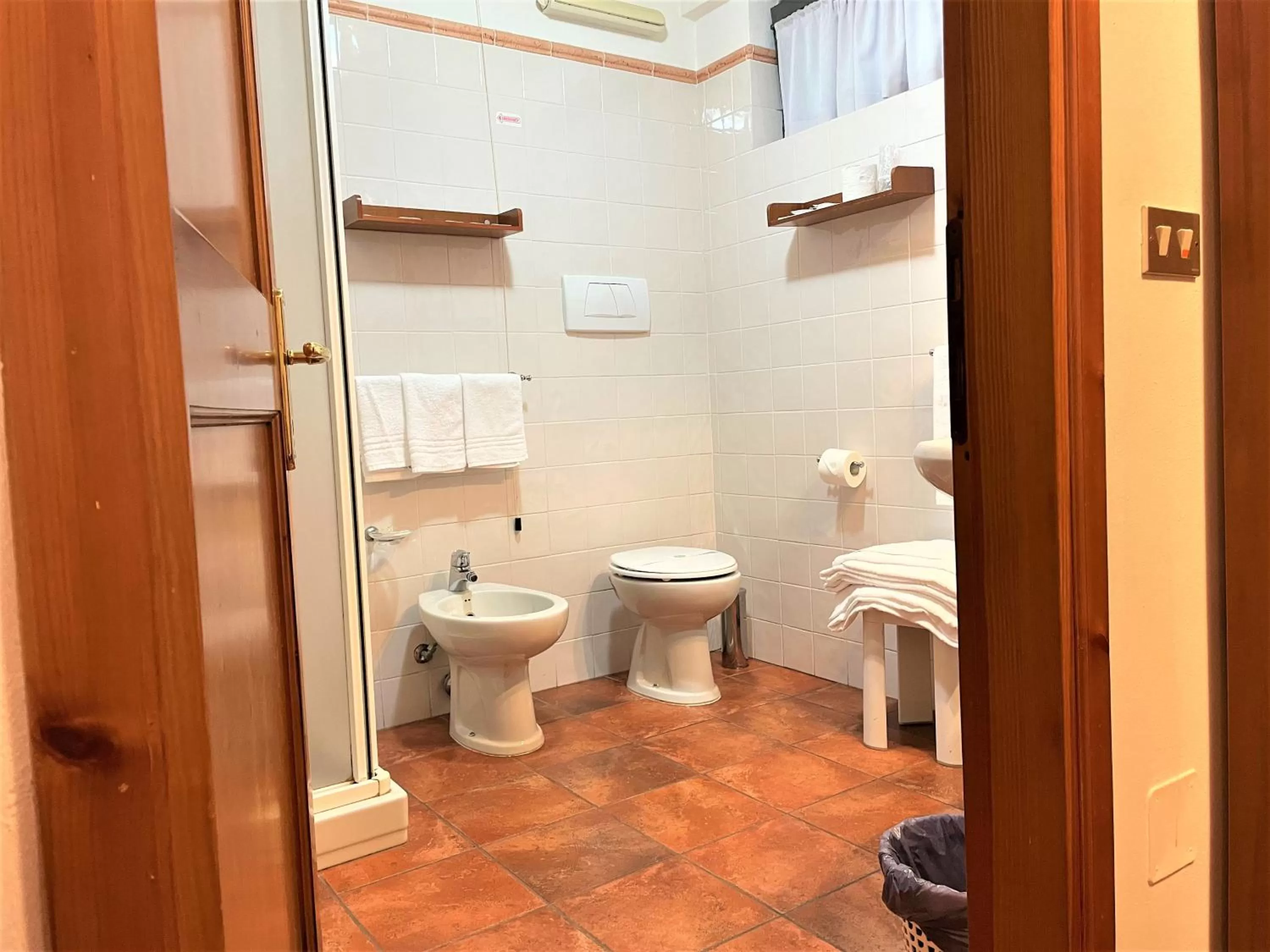 Toilet in Hotel Residence La Contessina