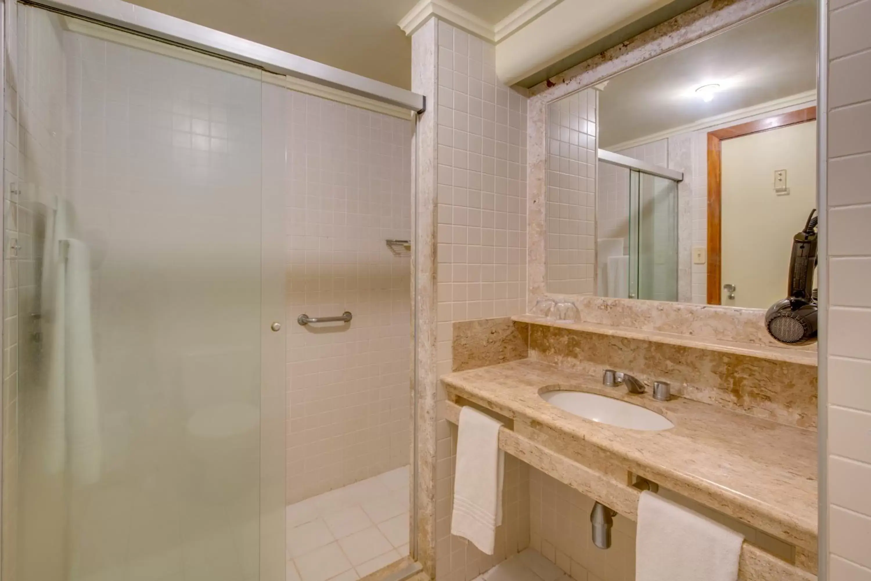 Shower, Bathroom in Costa Mar Recife Hotel by Atlantica