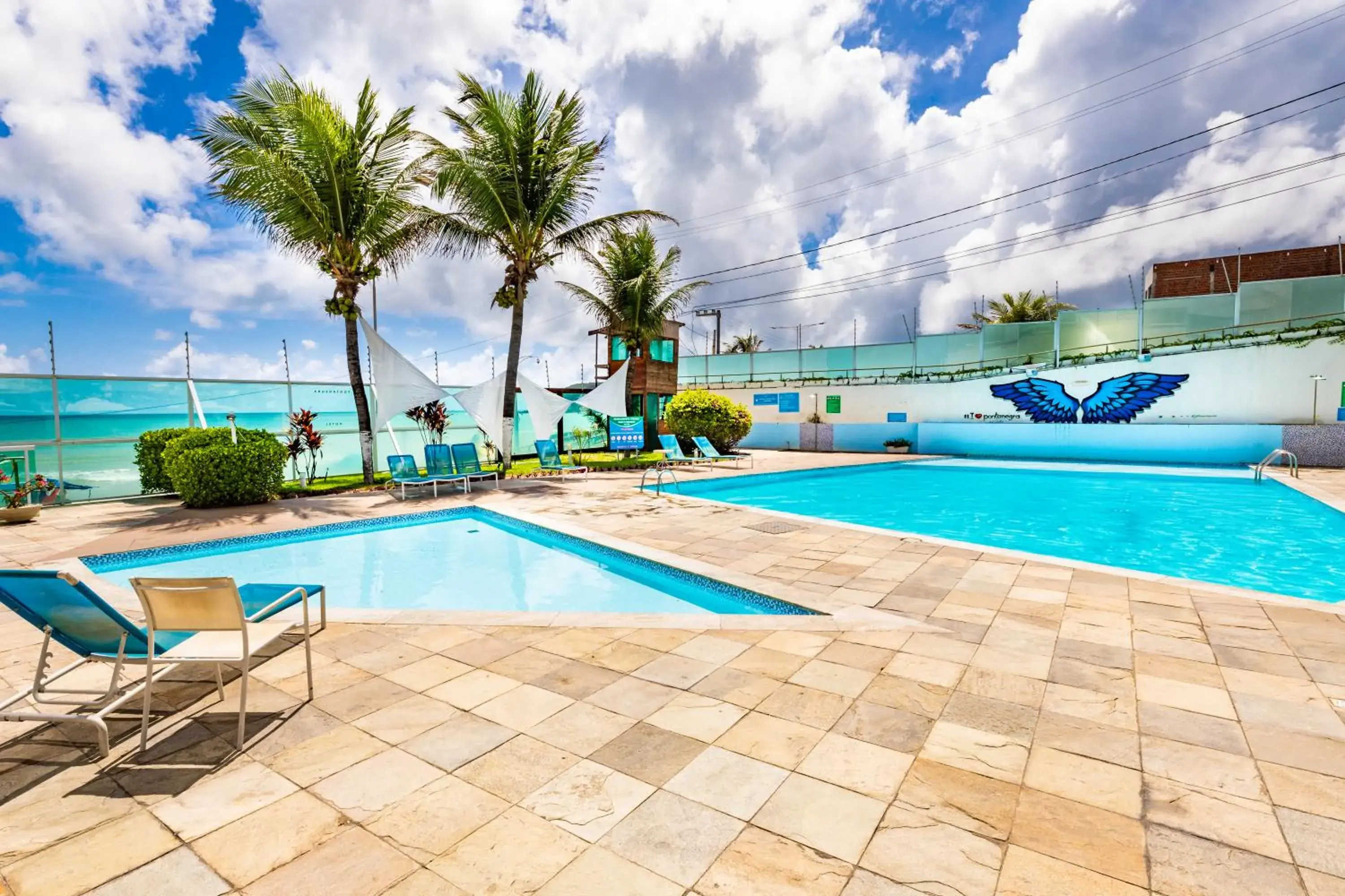 Pool view, Swimming Pool in Hotel Ponta Negra Beach Natal