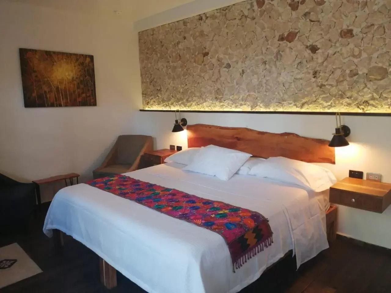 Bed in Hotel Zamna Boutique
