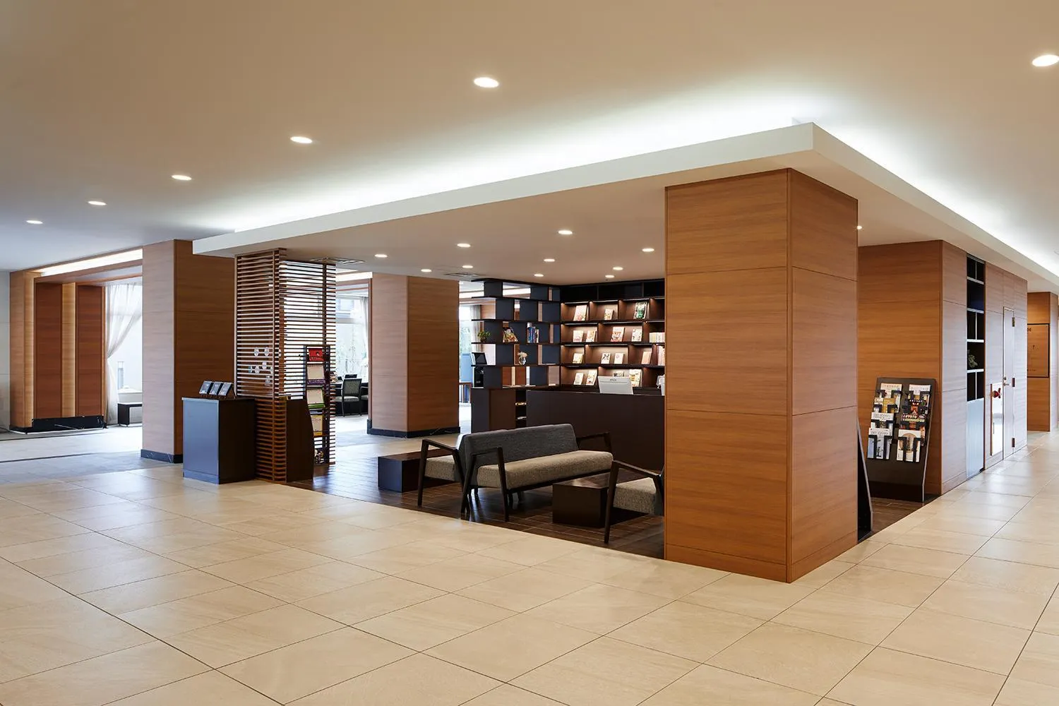 Lobby or reception in Almont Hotel Kyoto