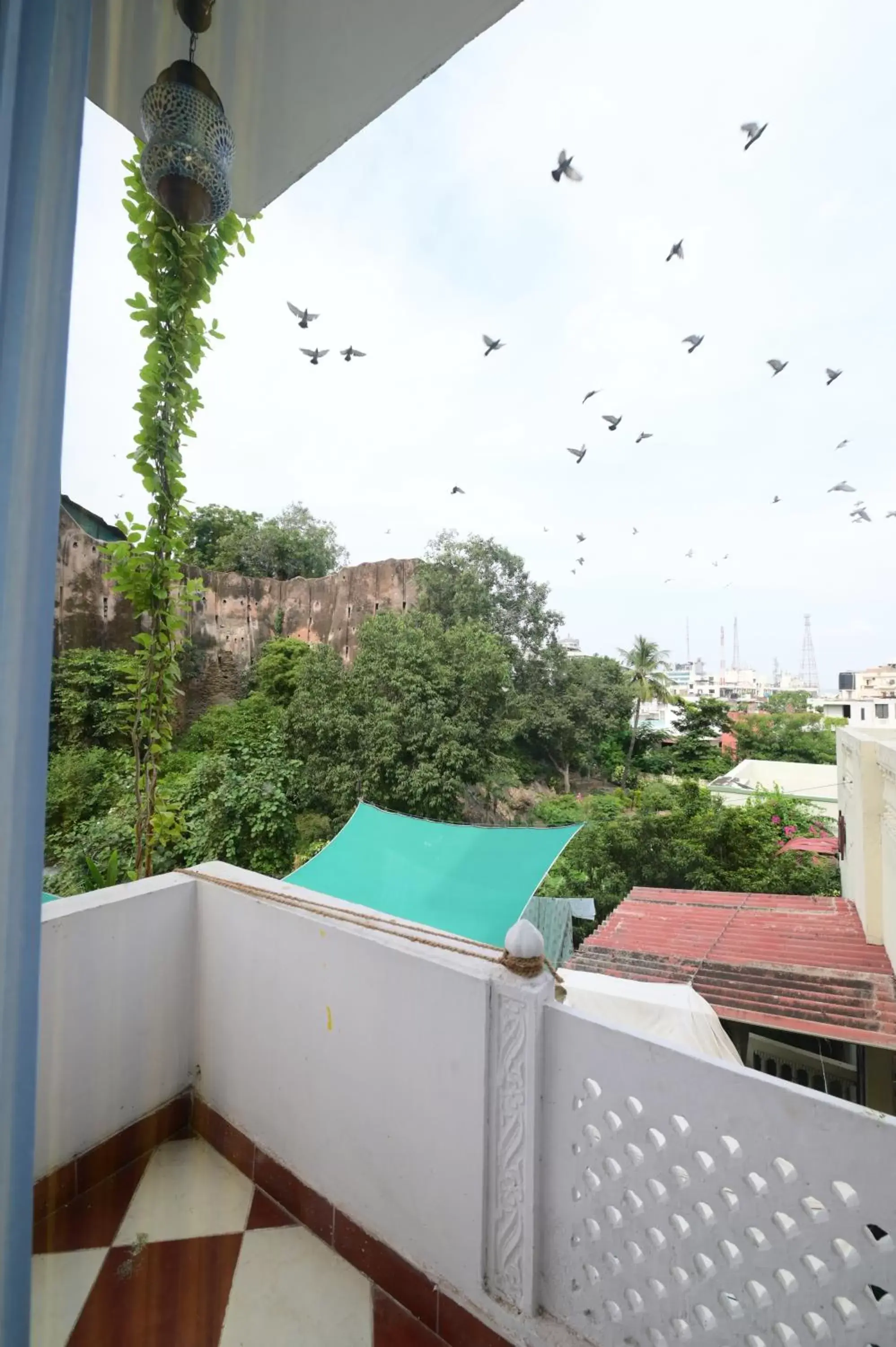 View (from property/room), Balcony/Terrace in Chitra Katha - A Story Per Stay