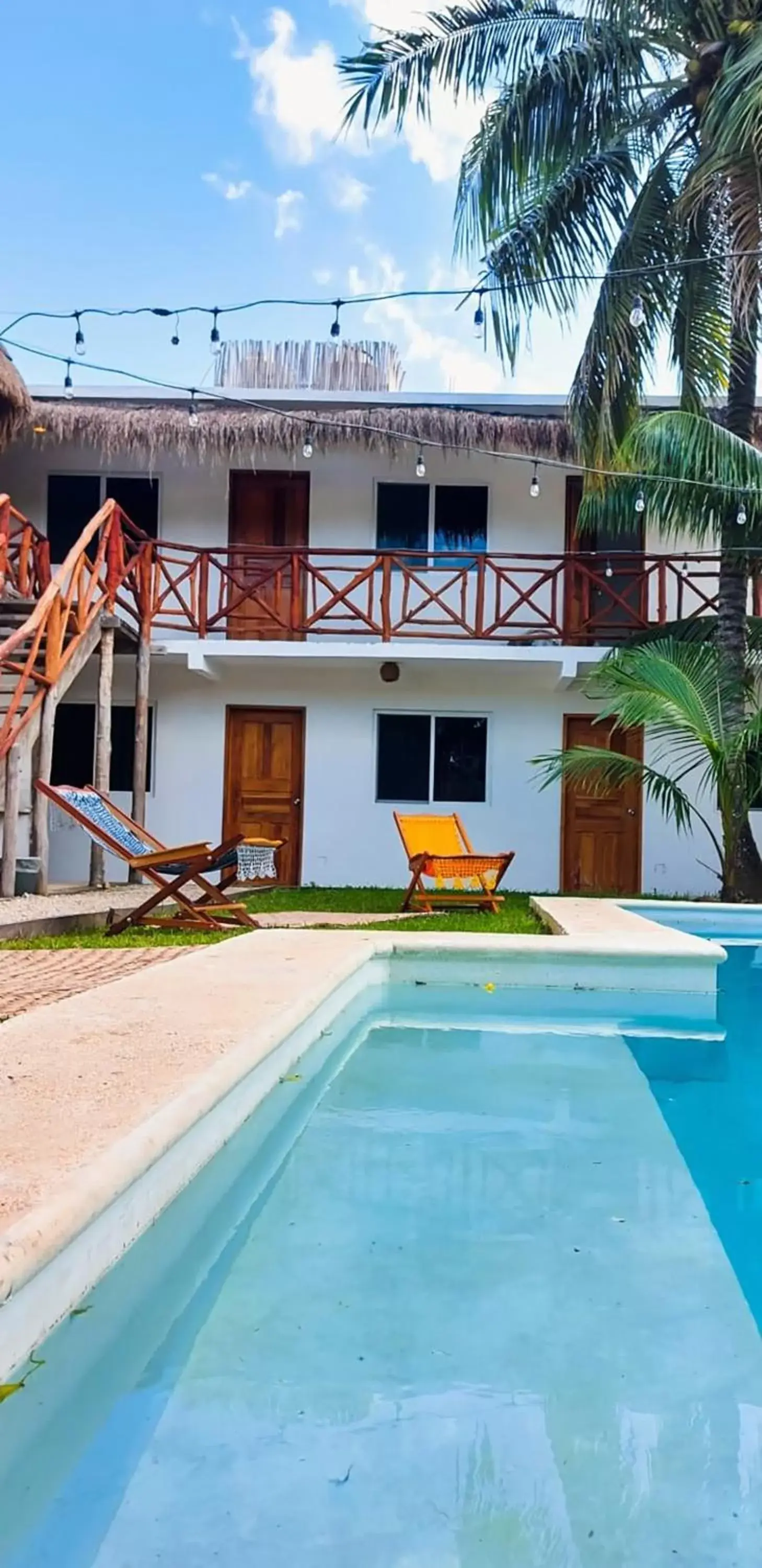 Swimming pool, Property Building in Hotel Xa´an Bacalar