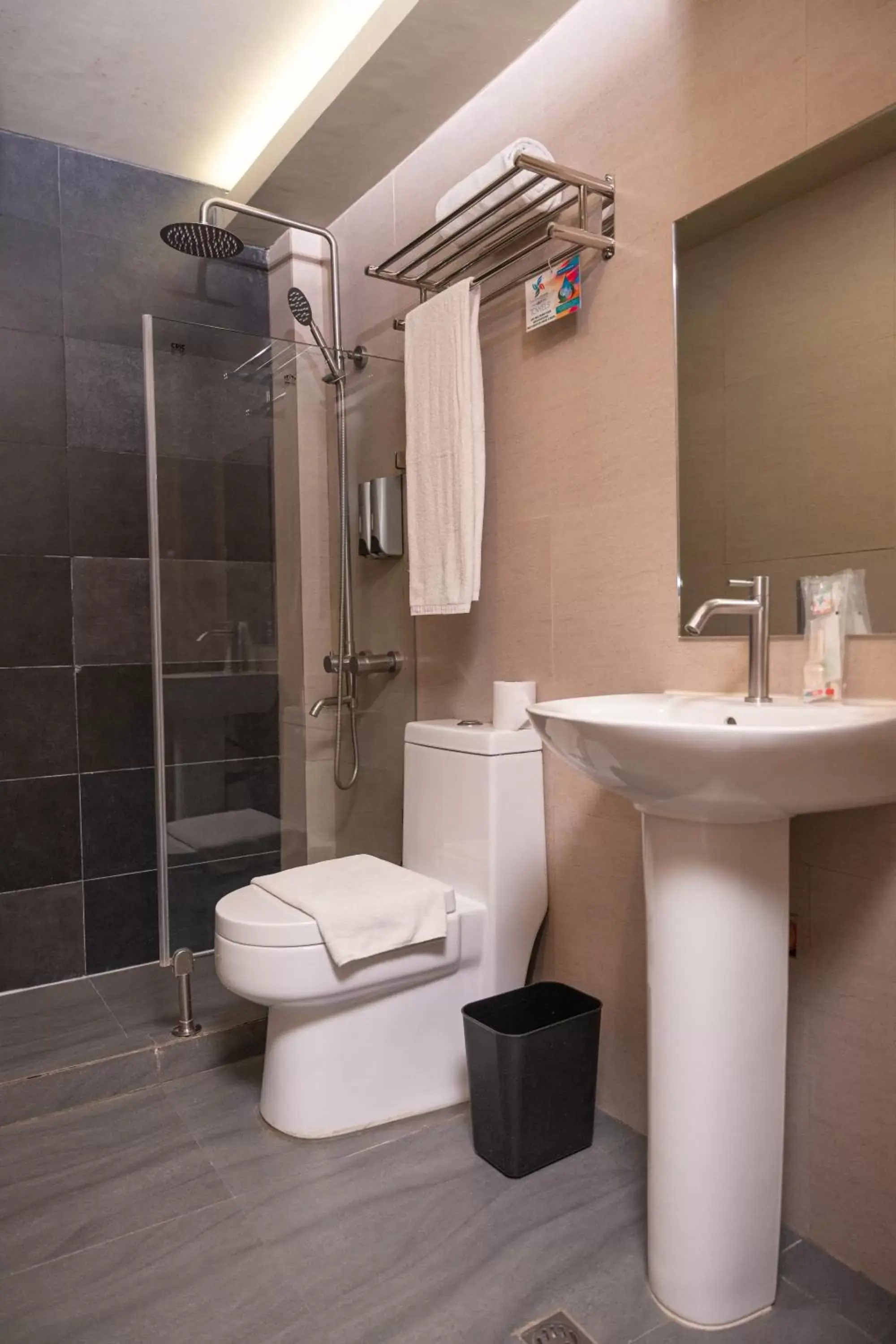 Bathroom in Felicity Island Hotel